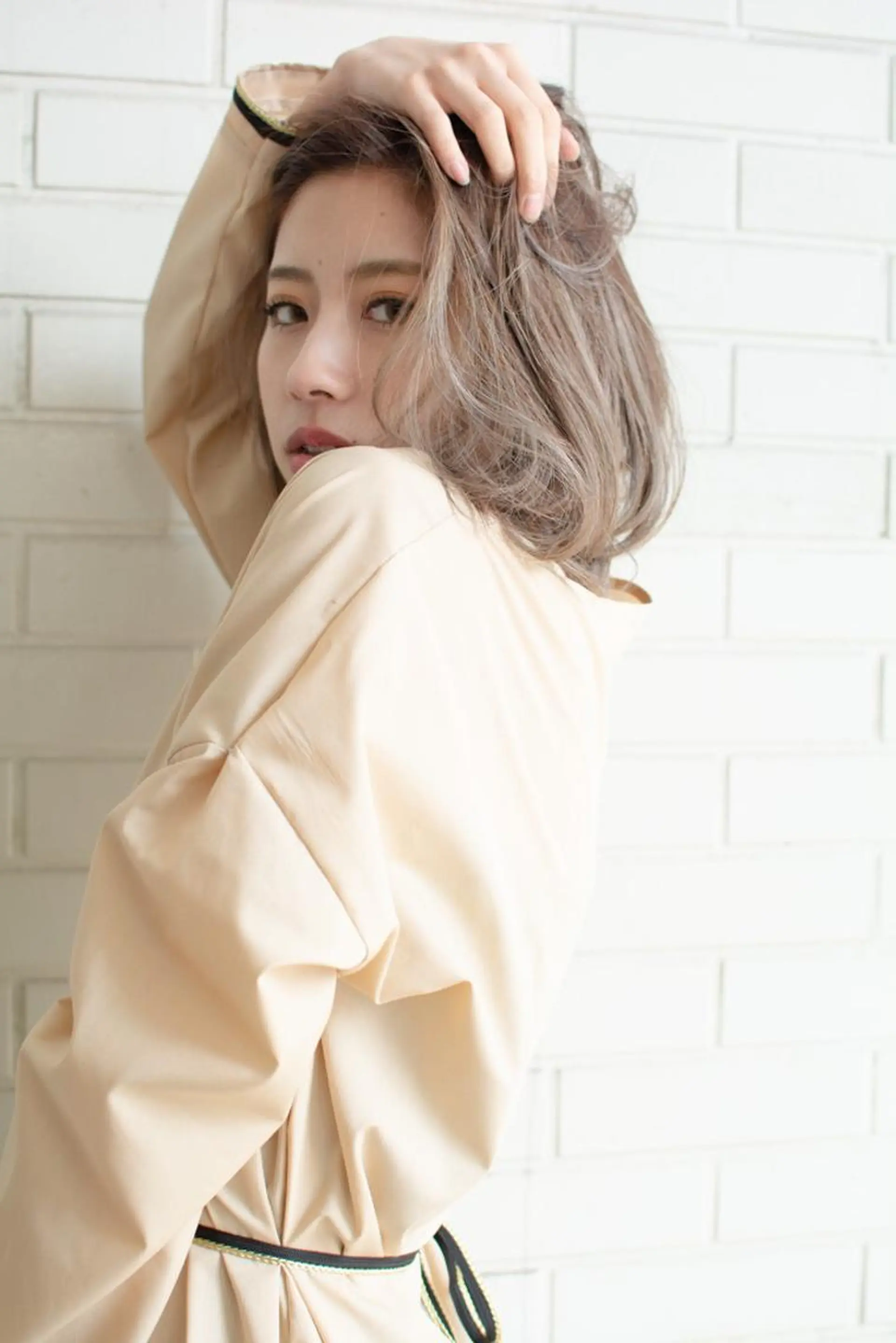 セミロング カラー ショートボブ ベージュカラー ブルーカラー ブルージュ グレージュ カット ヘアカラー トリートメント 斉藤 正敏のその他イメージ