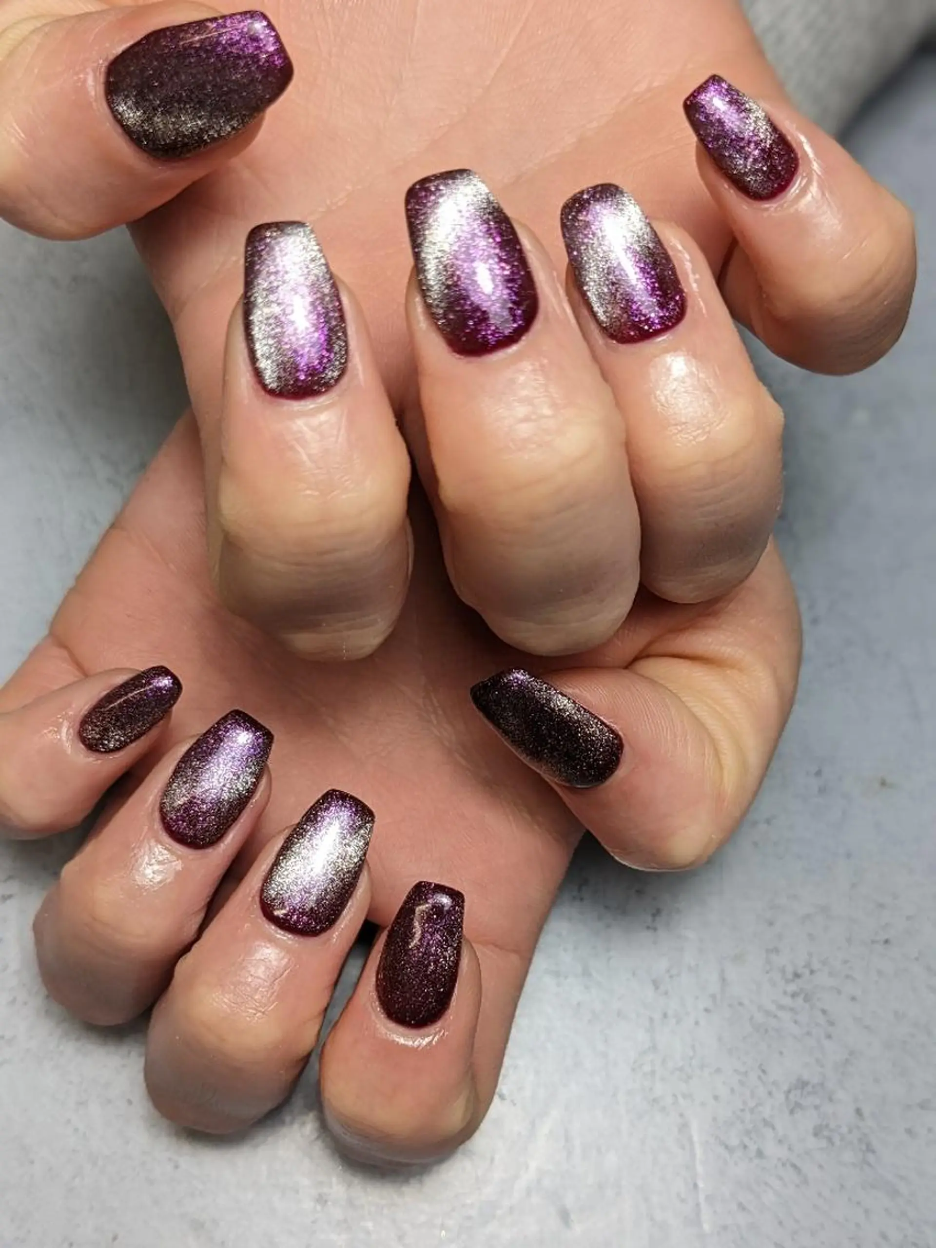 ネイル マグネットネイル ハンドネイル Nail SIRANGANAのネイルデザイン