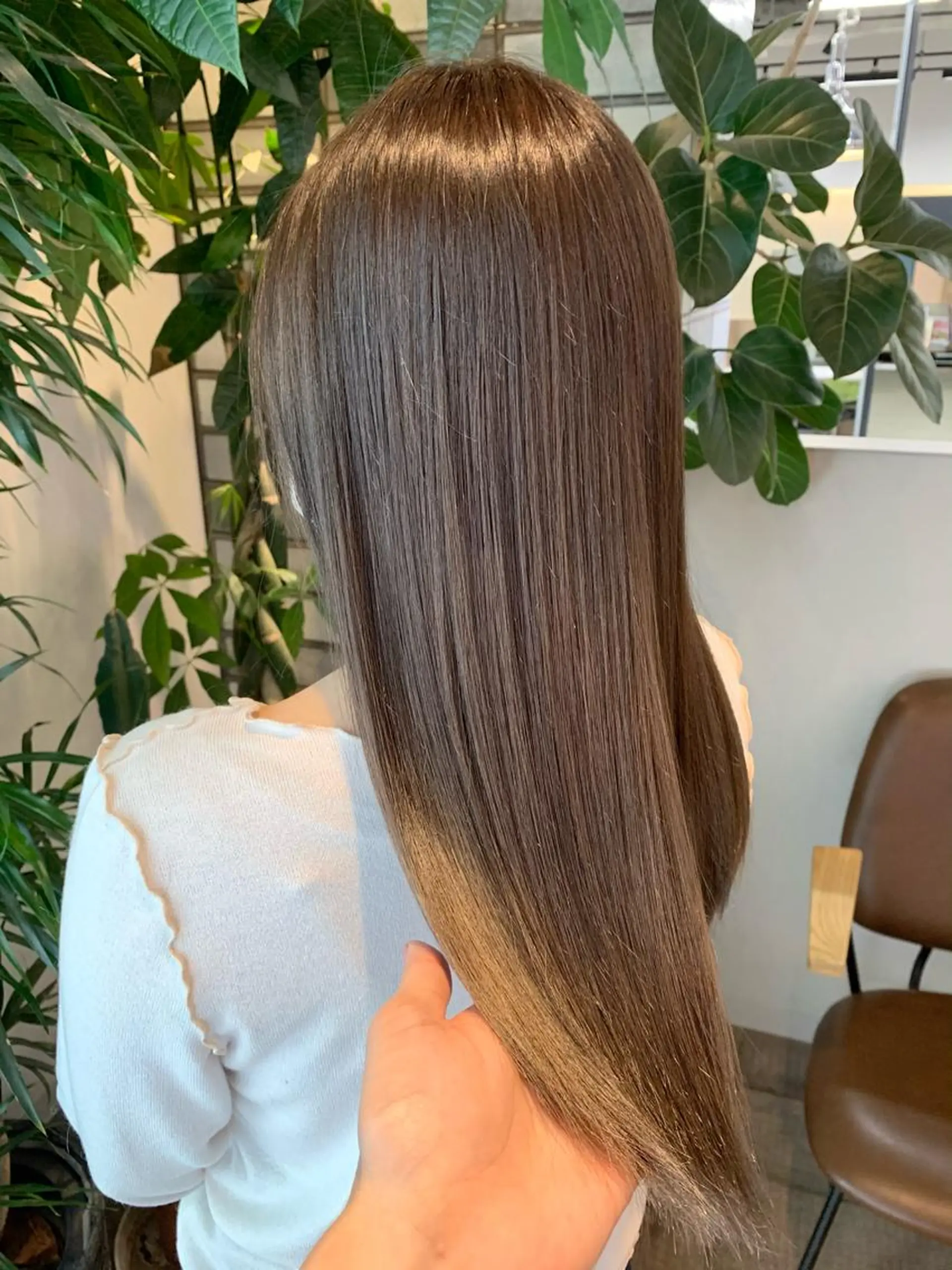 ロング カラー ベージュカラー ハイライトカラー ハイライト カット ヘアカラー トリートメント 💈平島 拓也💈のヘアスタイル