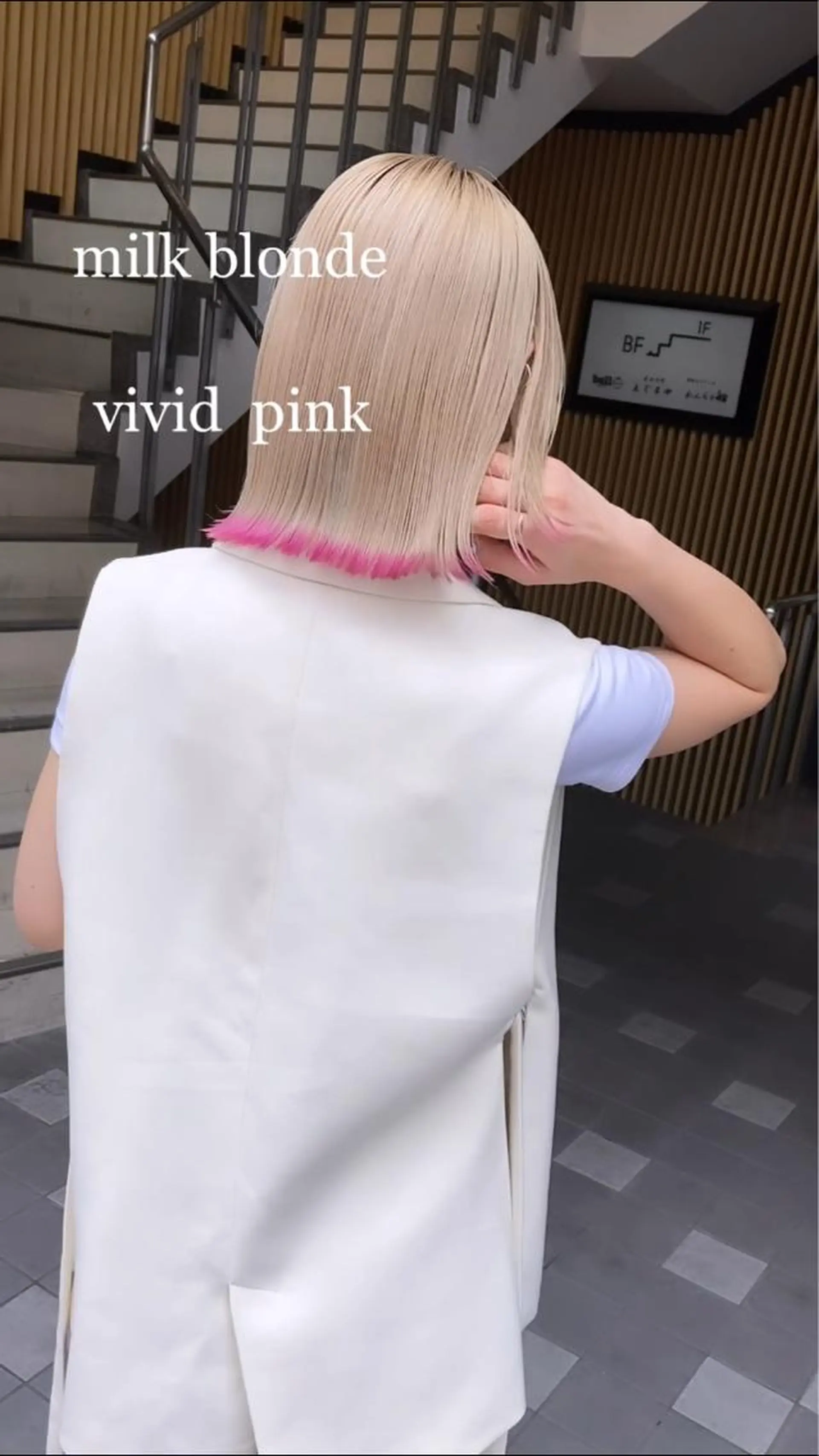 ショート カラー Selenehair 三条本店のヘアスタイル