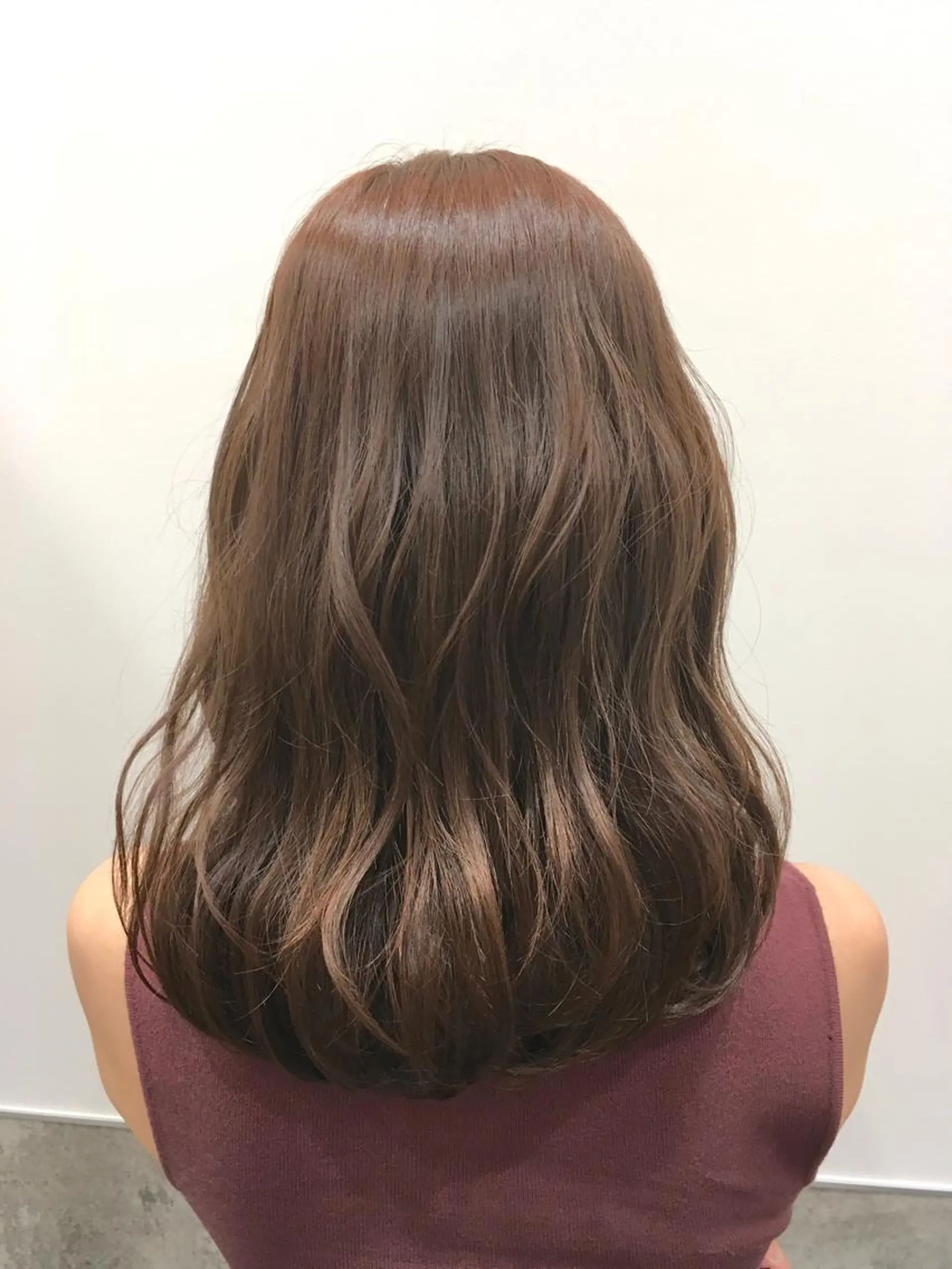 セミロング カラー go today shaire salon 本店所属・yoshi ☆のヘアスタイル