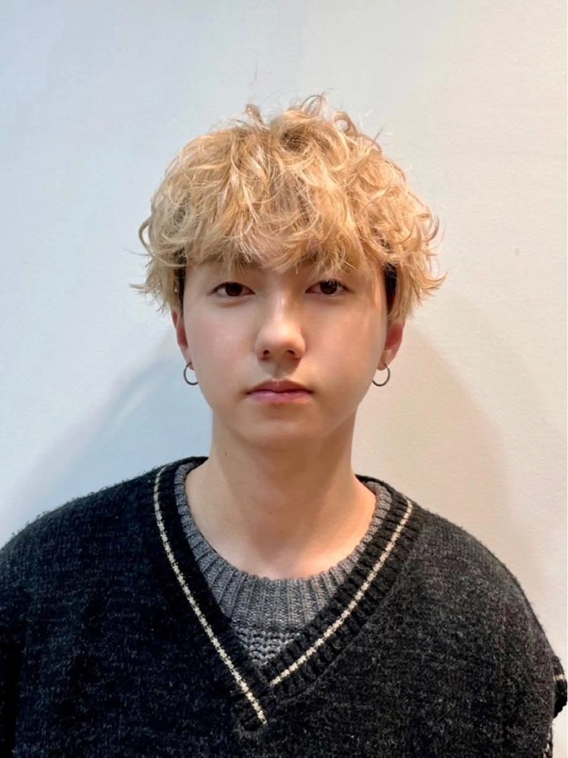 カラー メンズ ヘアカラー 我舞谷 将人のヘアスタイル