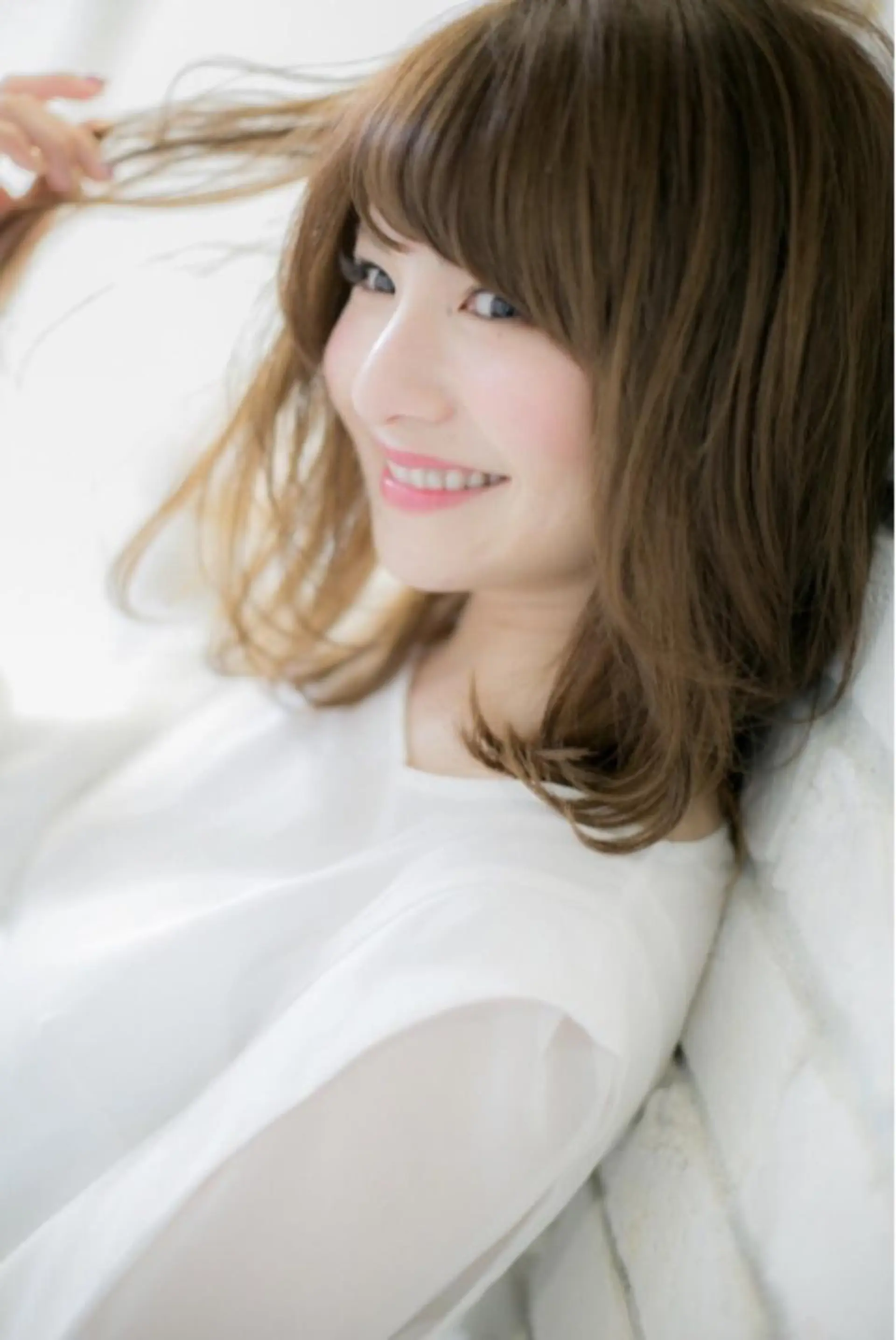 セミロング カラー パーマ ヘアアレンジ マツエク・マツパ tissue ティッシュのマツエク・マツパデザイン