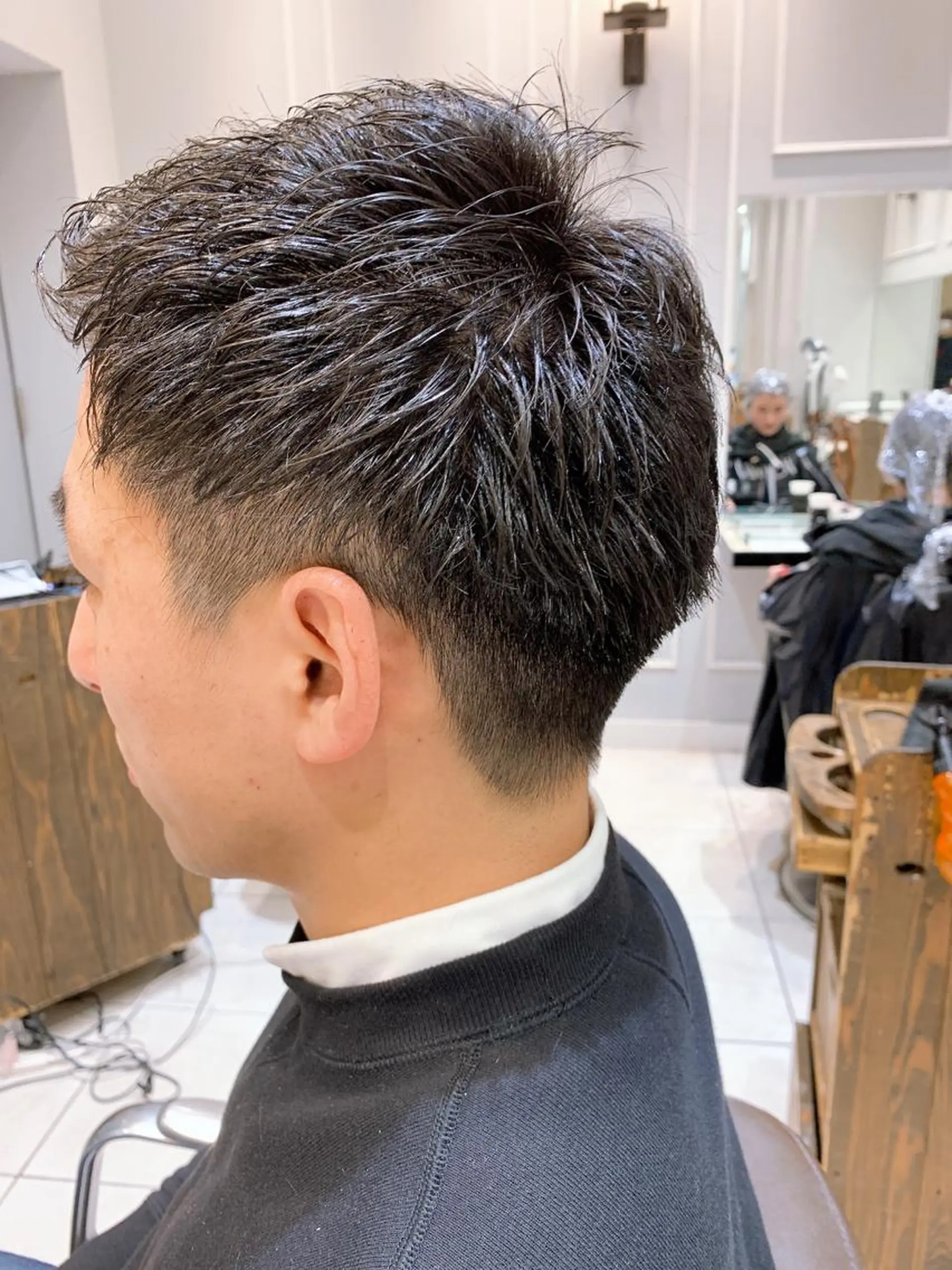 パーマ メンズ メンズパーマ 🦖鶴岡香純🦖 産休中のヘアスタイル