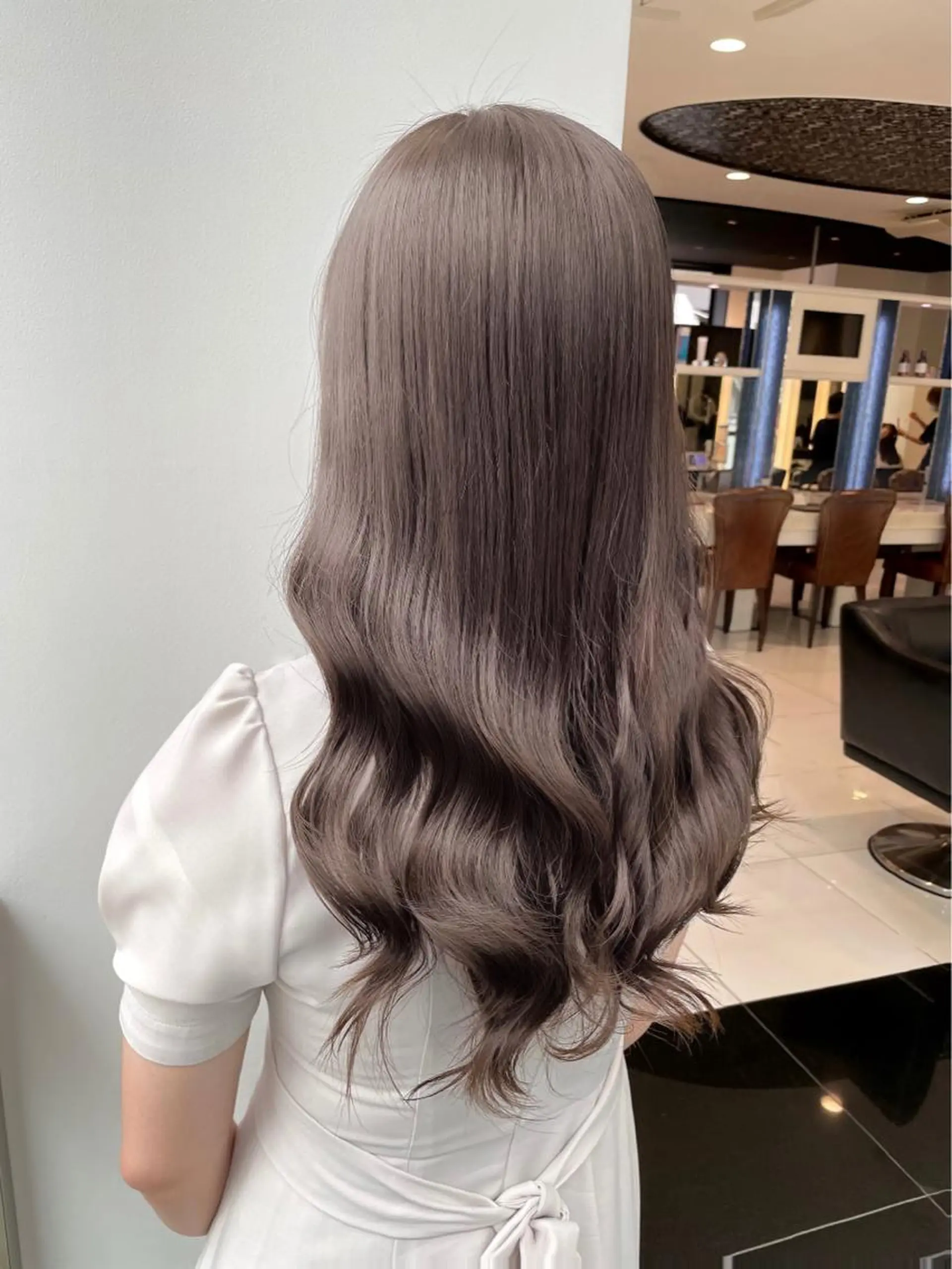 ロング JAMシェアサロン　ブランエスパ店所属・大人世代 髪質改善のヘアスタイル