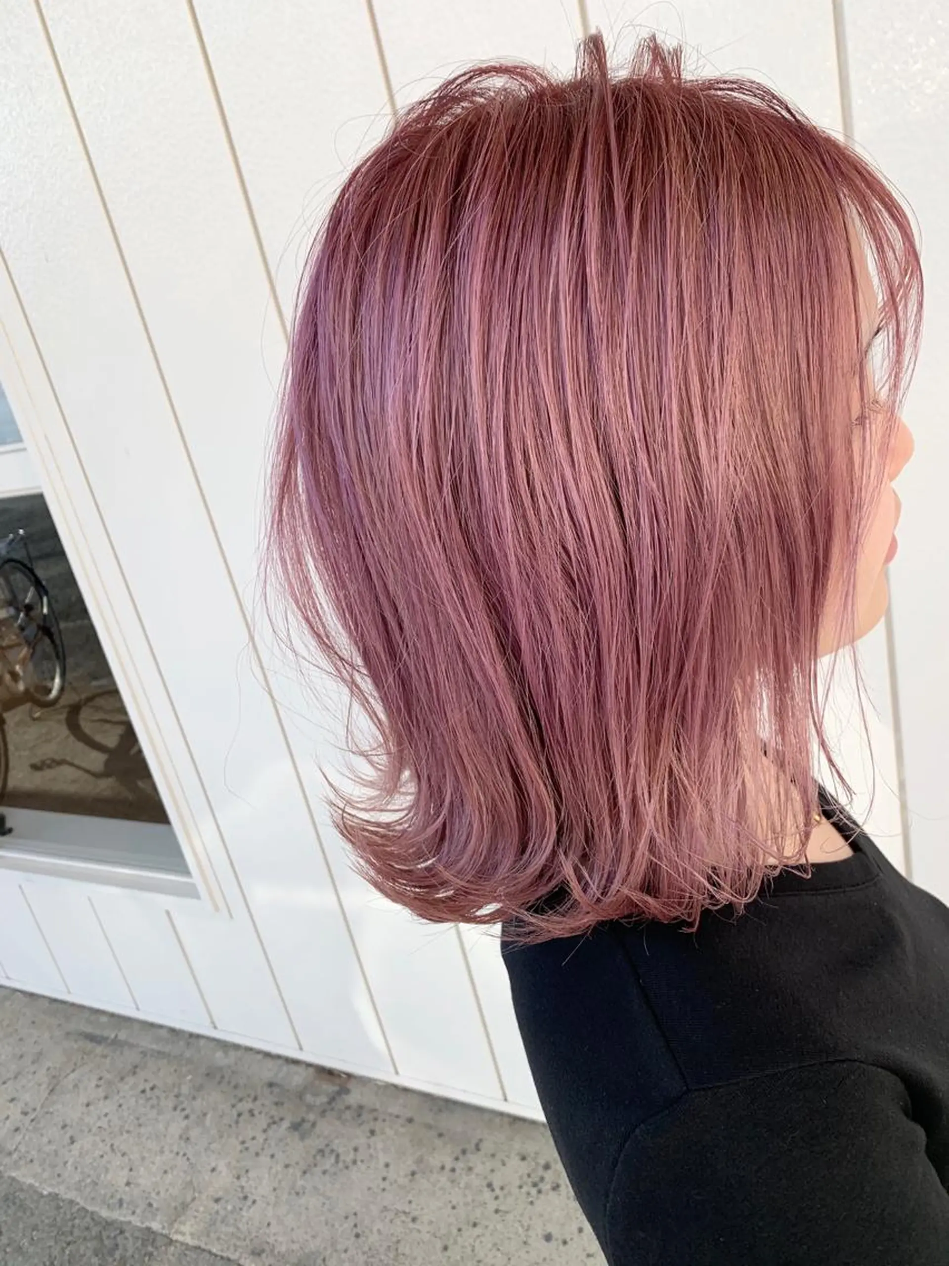 ミディアム カラー Stir Maison 大宮所属・ryuma/ボブ /透明感カラーのヘアスタイル