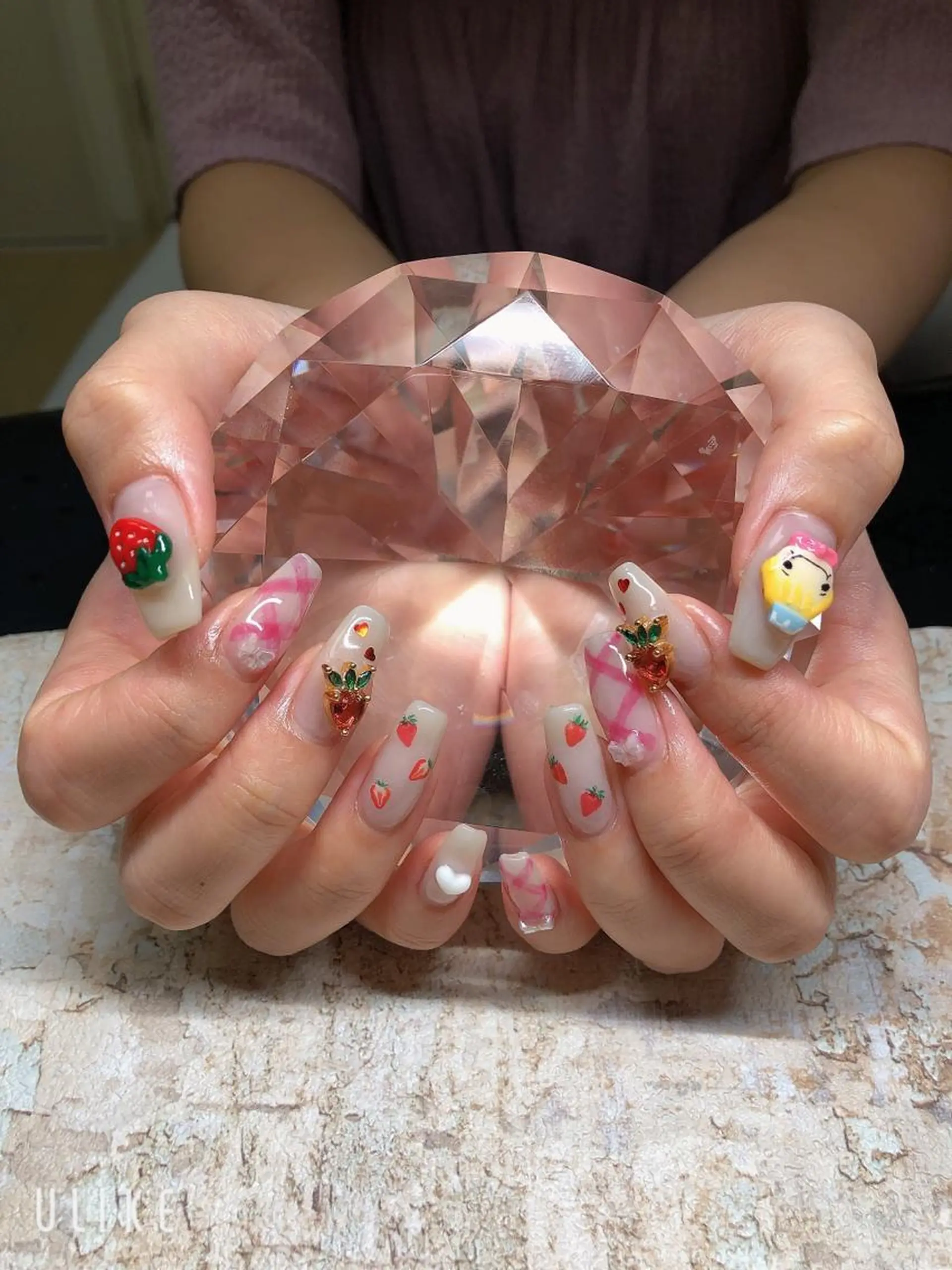 ネイル アートネイル フレンチネイル ジェルネイル グラデーション 韓国ネイル Nail room Bimano所属・Bimano seica♡+°のネイルデザイン