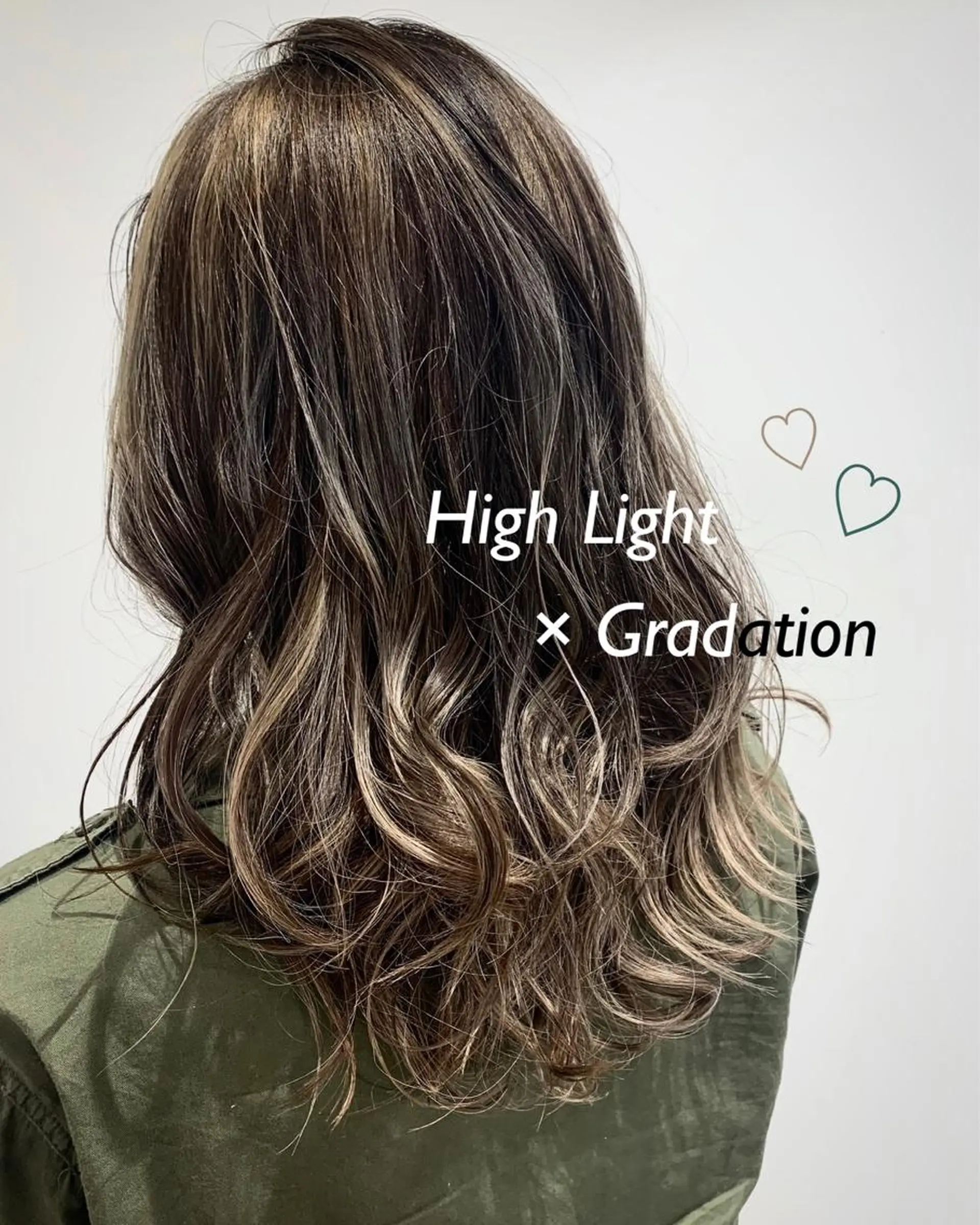 セミロング カラー 💎 透明感カラー ✨Erina 💎のヘアスタイル