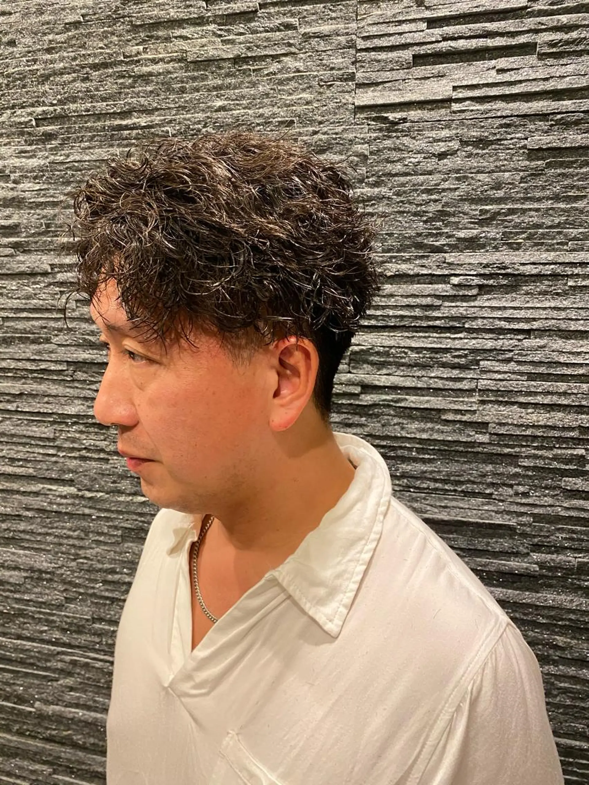 パーマ ツイストスパイラルパーマ スパイラルパーマ 齋藤 大晟のヘアスタイル