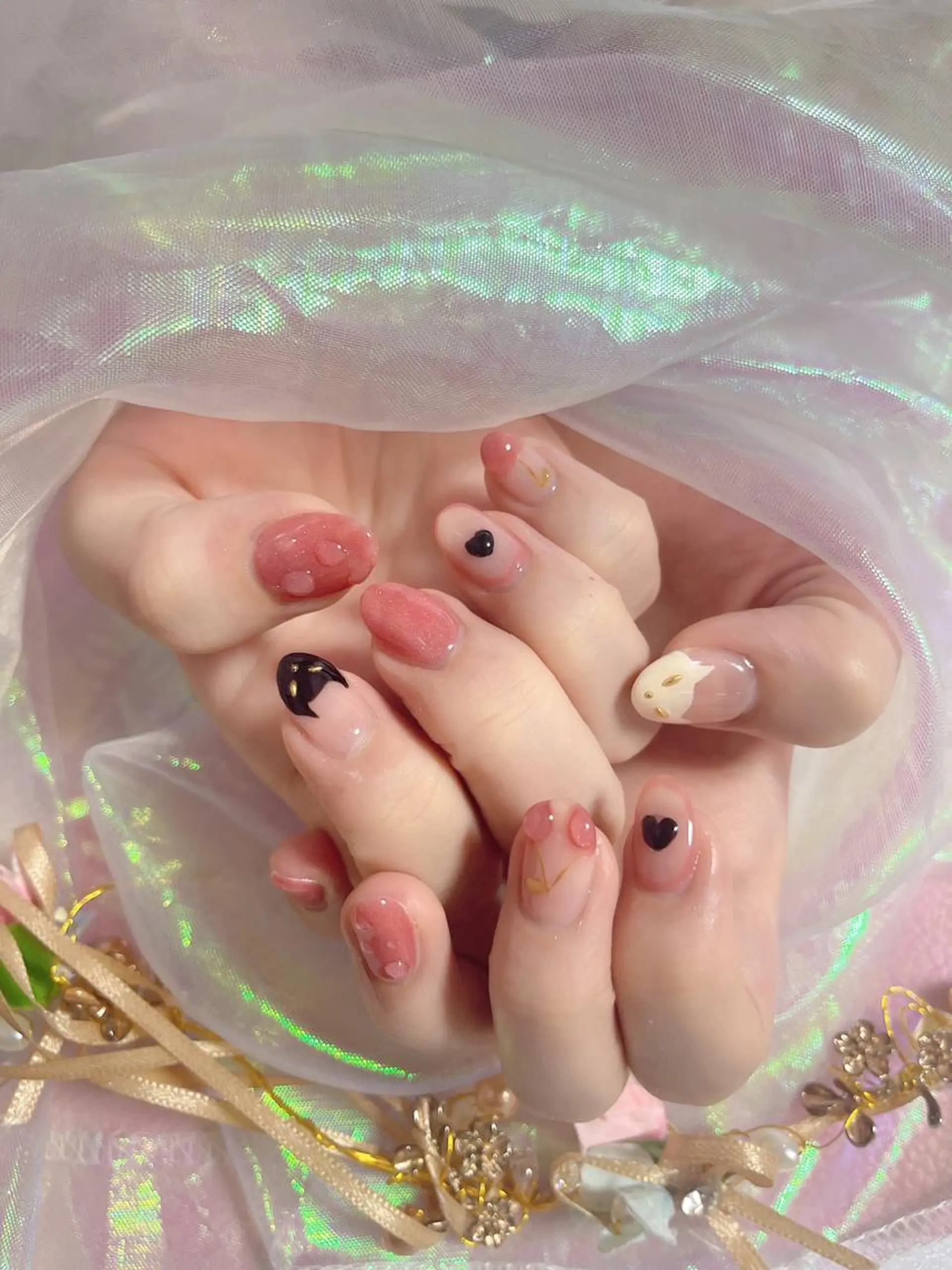 ネイル ラベンダー💖日暮里 ルル💖ネイルのネイルデザイン