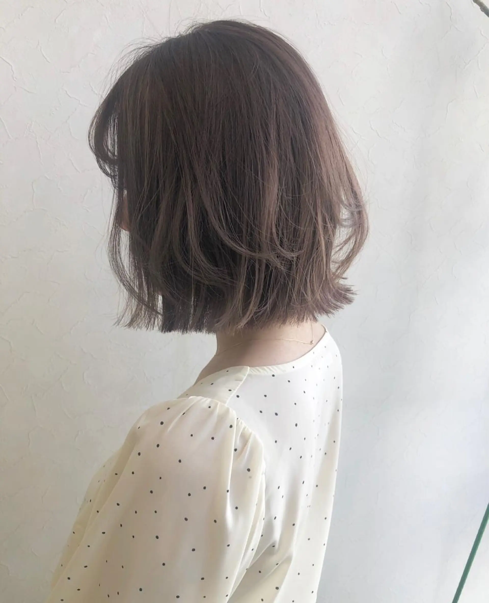 ミディアム カラー nakahara madokaのヘアスタイル