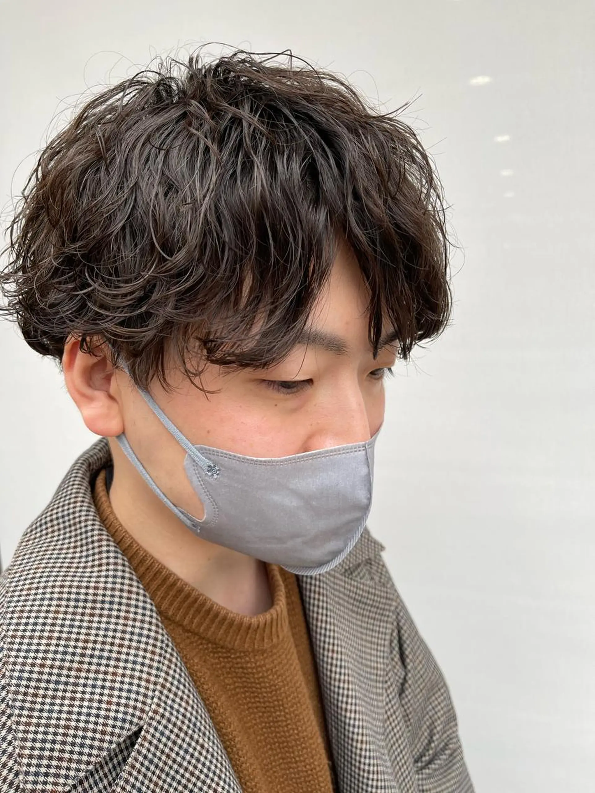 ショート パーマ メンズ メンズパーマ メンズツイストパーマ ツイストスパイラルパーマ ツーブロック 刈り上げ カット パーマ メンズパーマ特化/ KAORU/店長のヘアスタイル