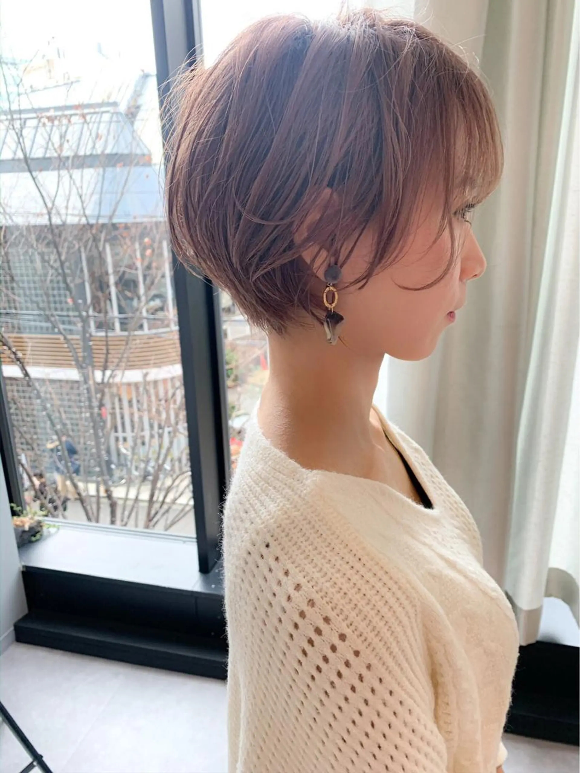 ショート カット ヘアカラー トリートメント MISATO THIRD SHOPのヘアスタイル
