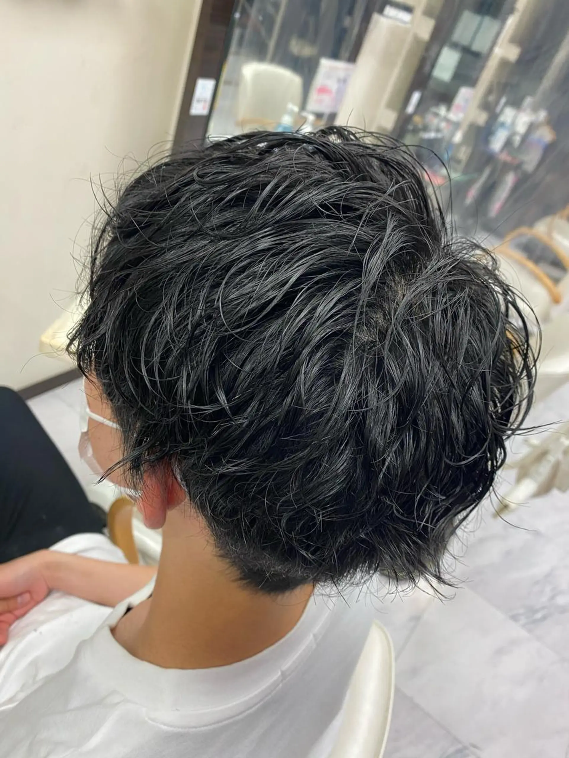 パーマ メンズ メンズパーマ スパイラルパーマ カット 🌴パーマオタク🌴 長谷川　諒佑🌈のヘアスタイル
