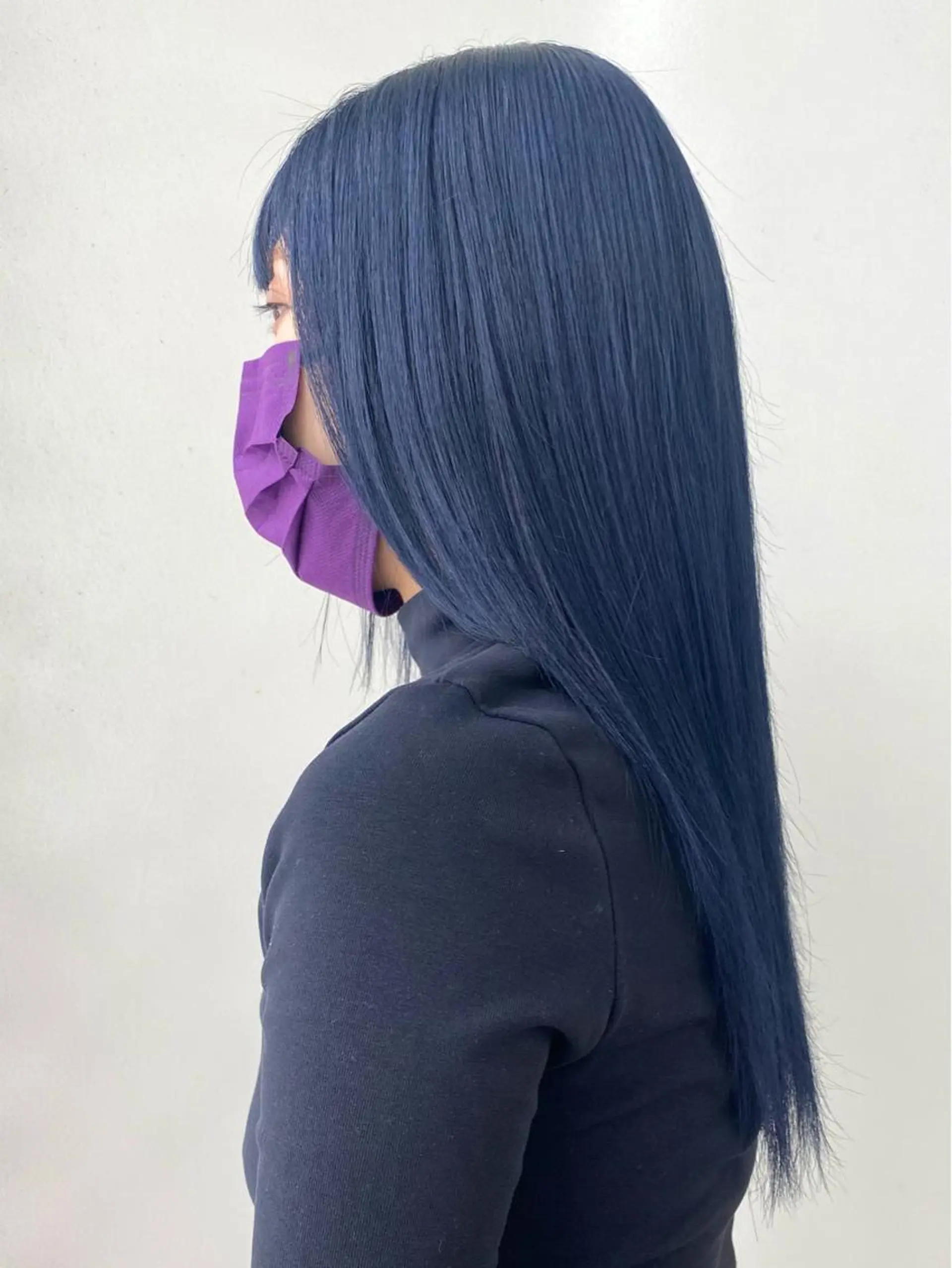 ロング カラー ANNA ／艶髪／ハイトーンのヘアスタイル