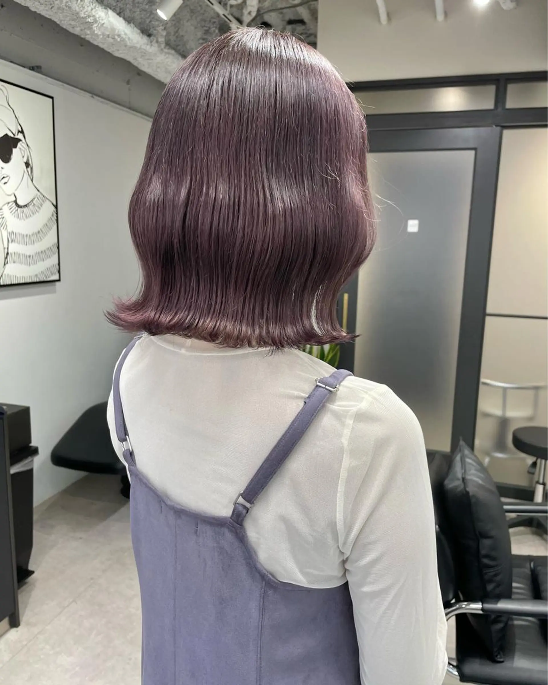 ミディアム 🌸インナーカラー 🌸藤井春華のヘアスタイル