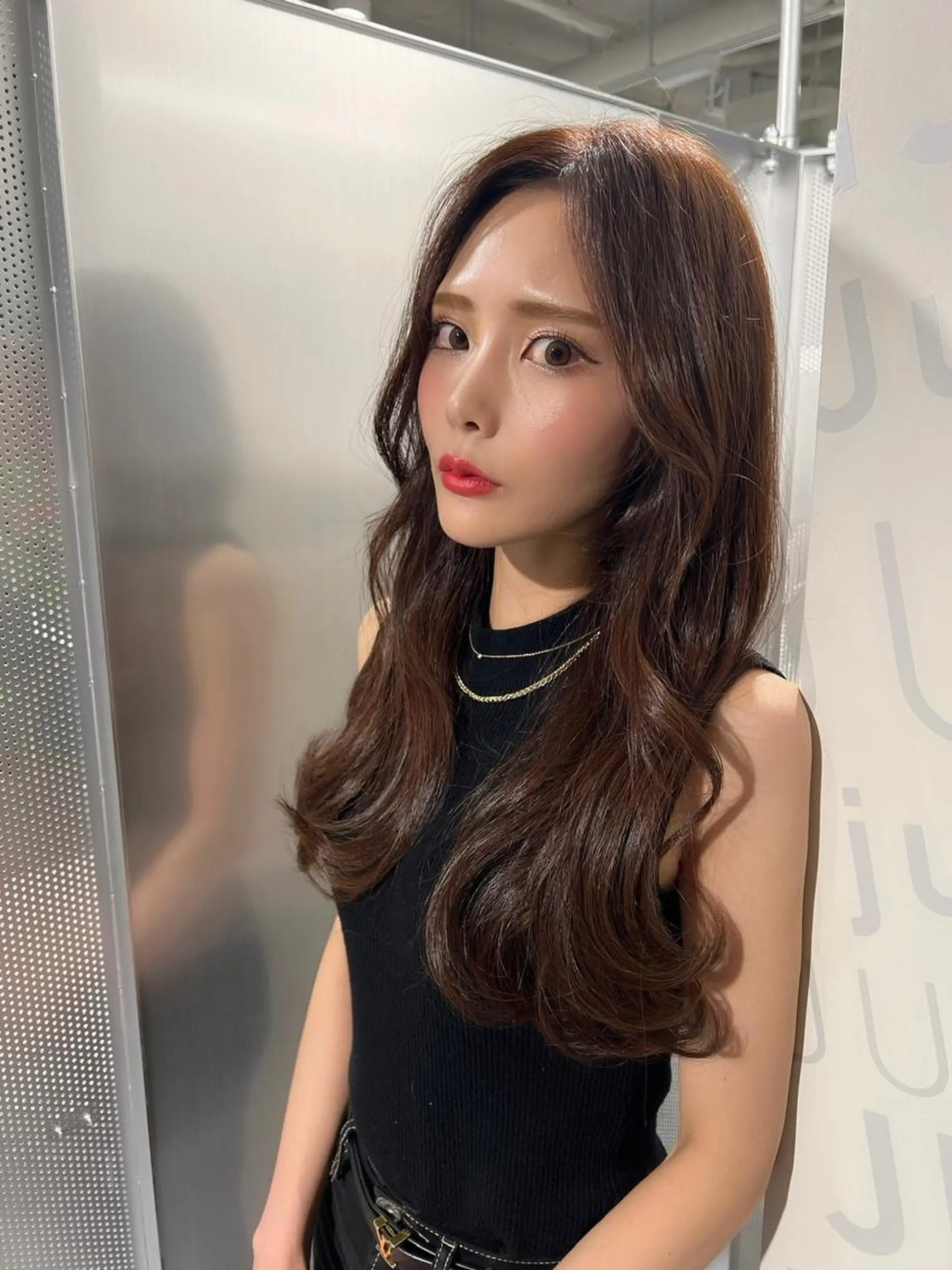 ロング カット トリートメント 安井 貞好のヘアスタイル