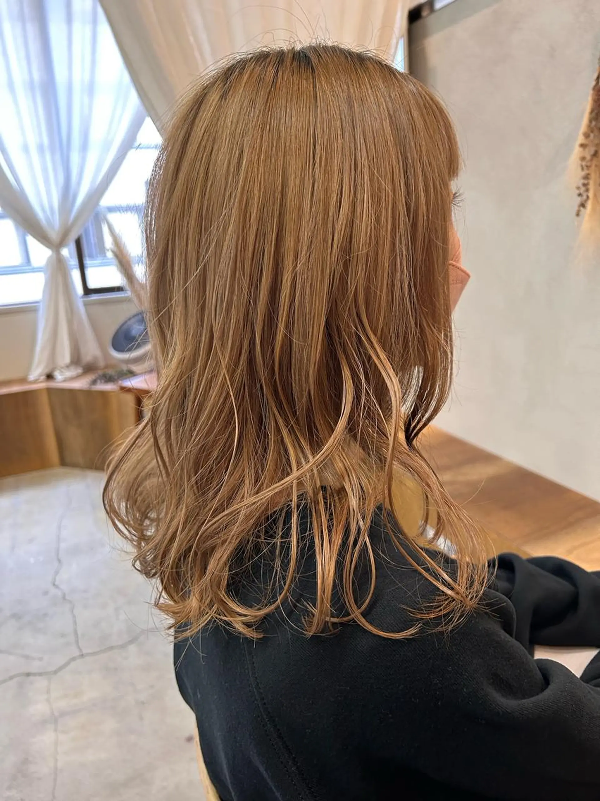 セミロング 名古屋/伏見/花屋 併設/不破新のヘアスタイル