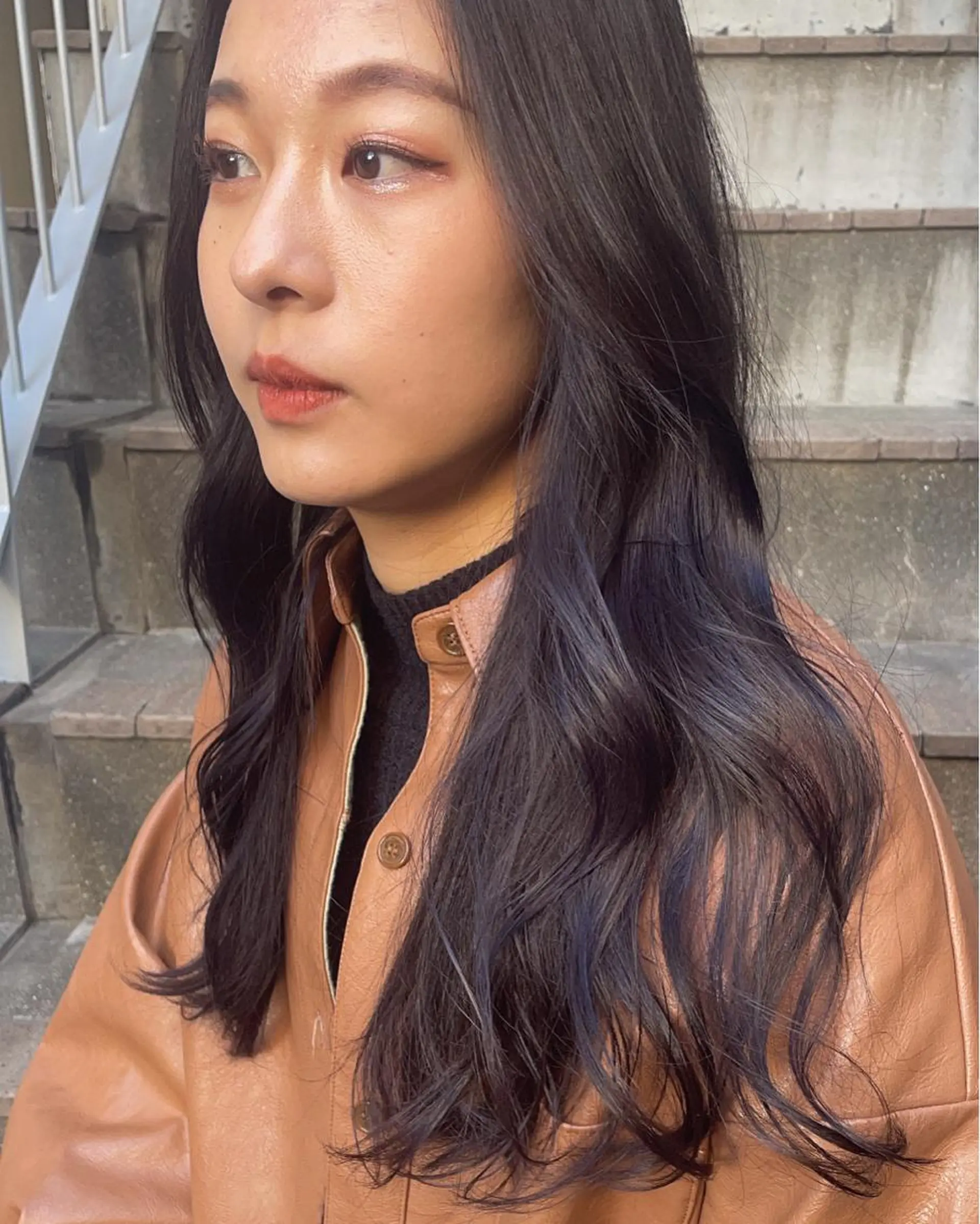 ロング レイヤーカット/ 透明感カラーmikuのヘアスタイル