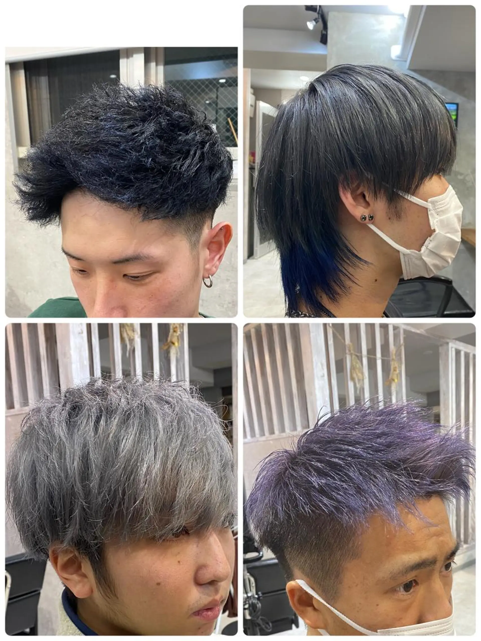 カラー メンズ メンズブリーチ ブリーチ ダブルカラー シルバー 縮毛矯正 🐉『メンズ美容師』 吉田龍星🐉のヘアスタイル