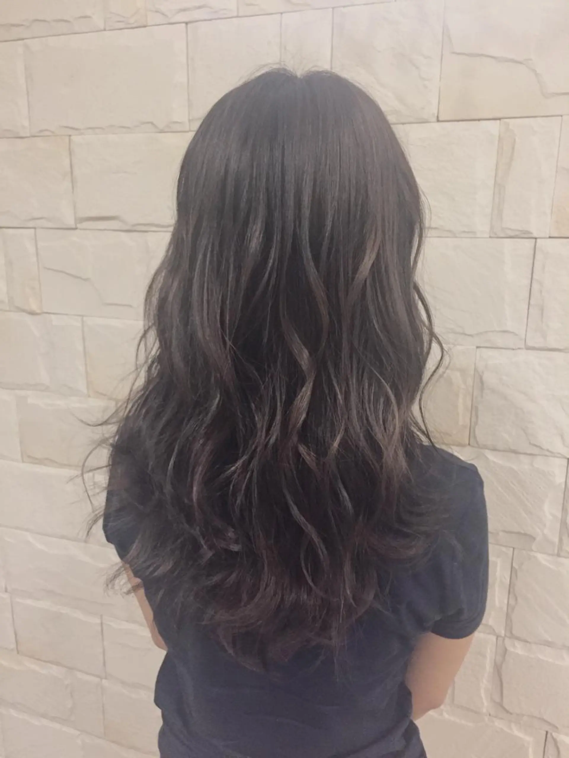 ロング カラー _WHITE 高槻店 平野湧人　/髪質改善のヘアスタイル