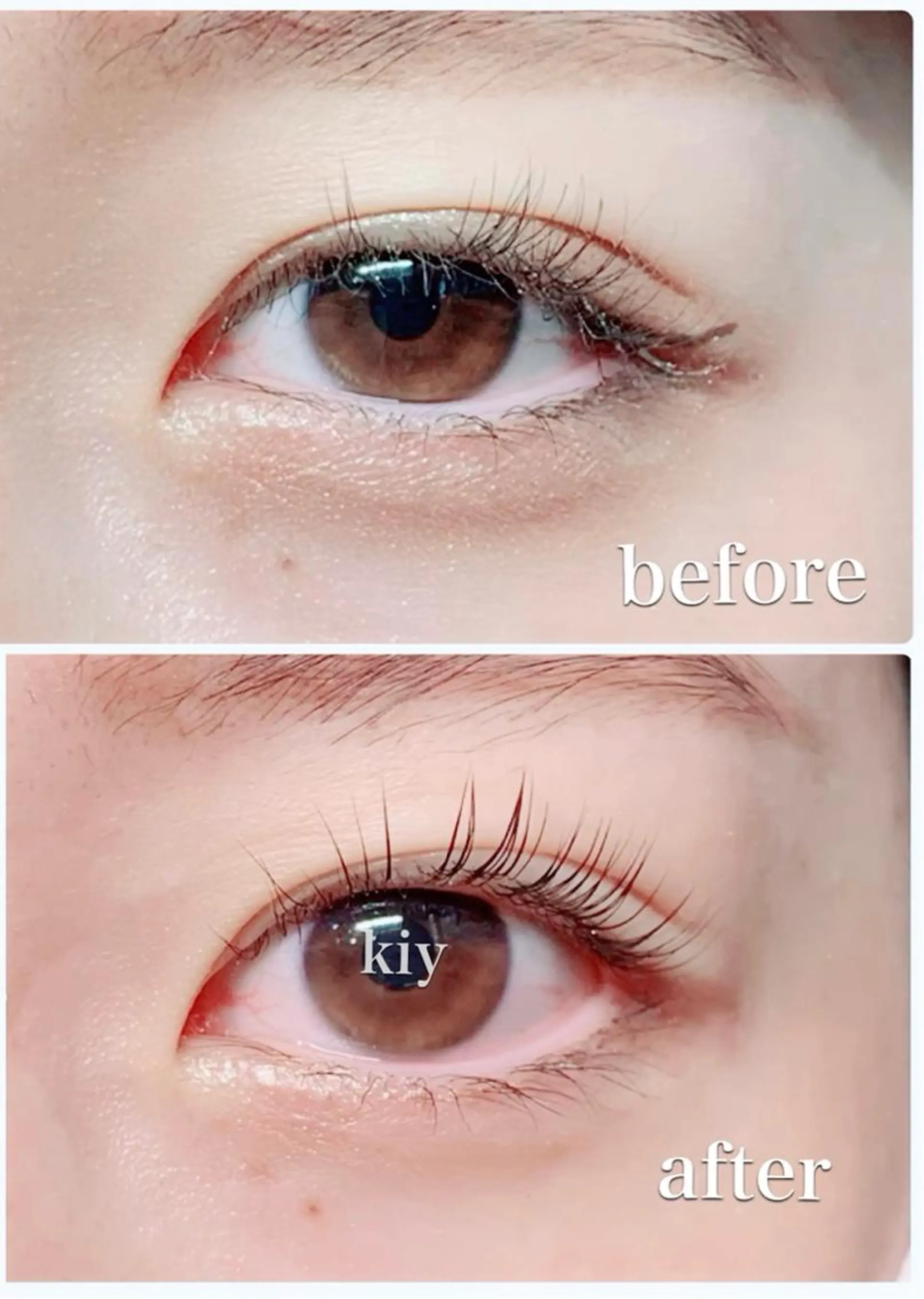 マツエク・マツパ パリジェンヌラッシュリフト マツパ まつげエクステ kiy所属・kiy 中村のマツエク・マツパデザイン