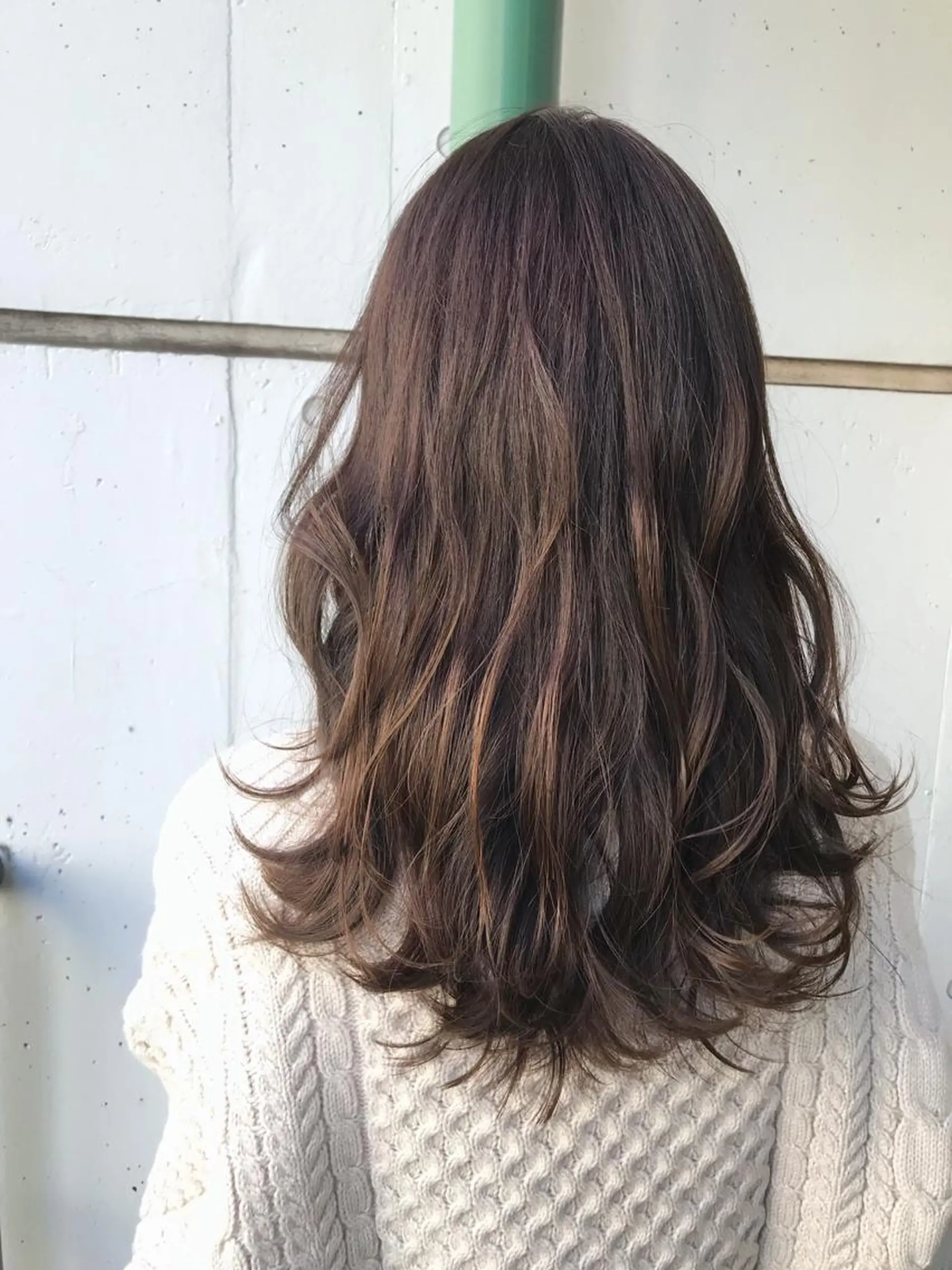 ロング カラー 原山 直人のヘアスタイル