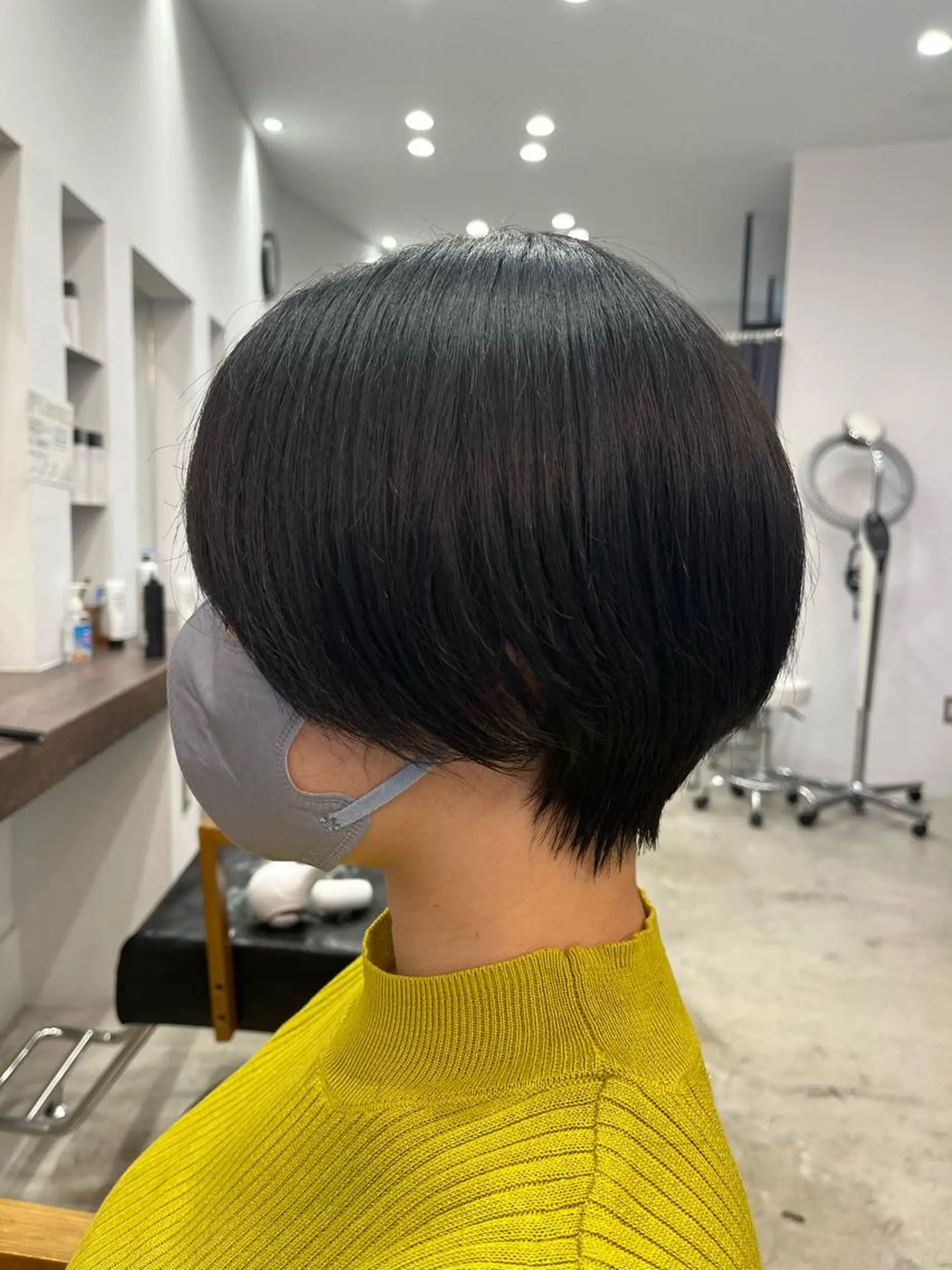 ショート カラー パーマ 香取 康平のヘアスタイル