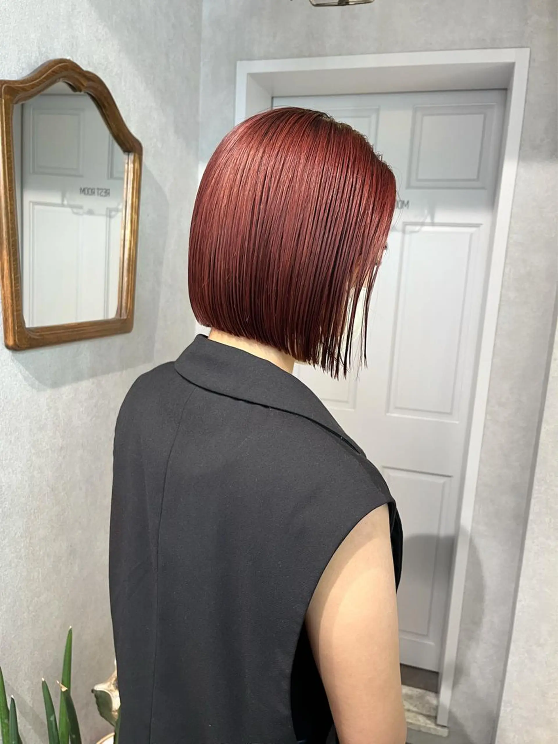 ショート カラー オレンジ behov所属・柔らかカラー 🤎Tsubasaのヘアスタイル