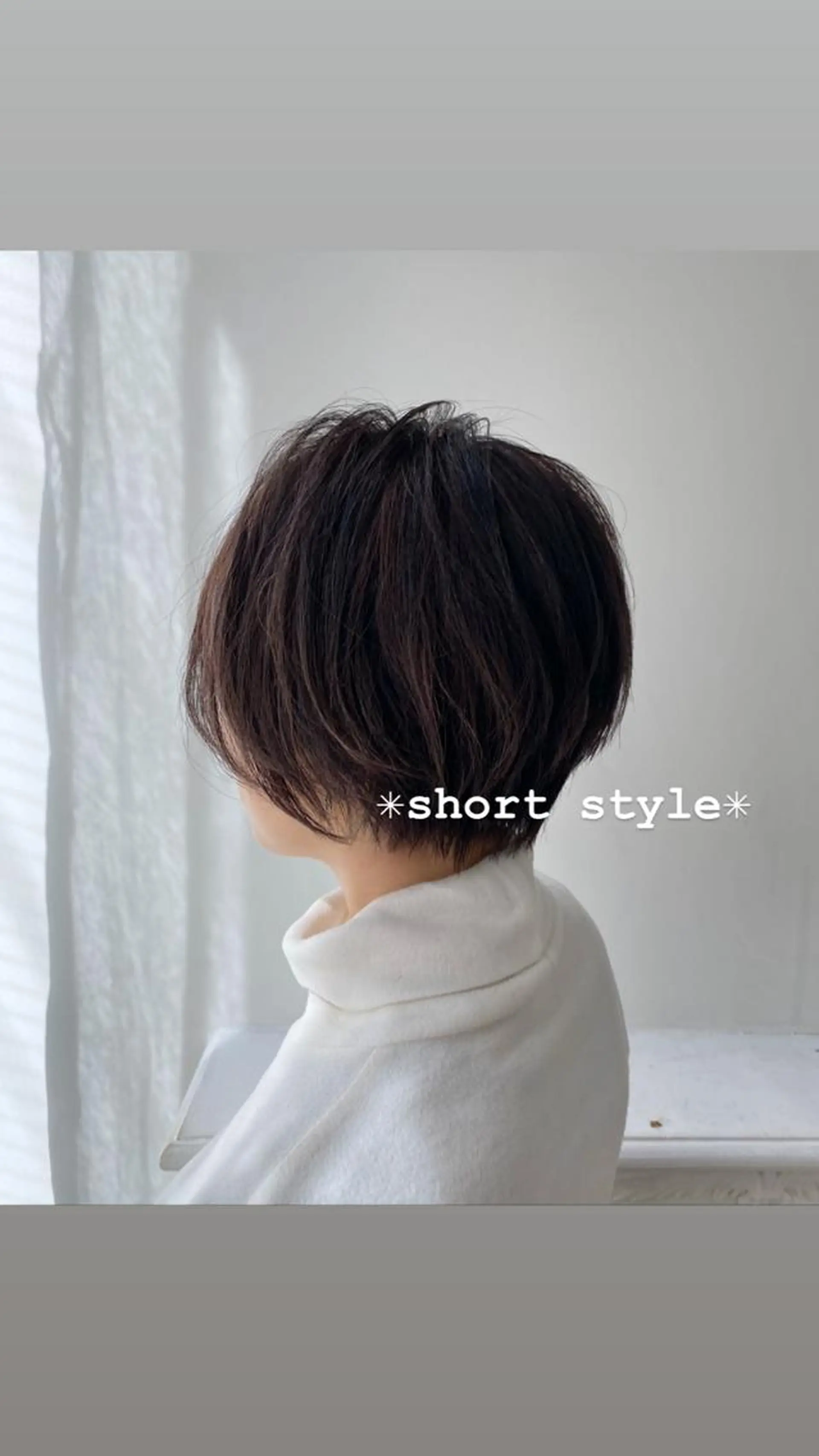 ショート 似合わせ大得意美容師 .Haruka.のヘアスタイル