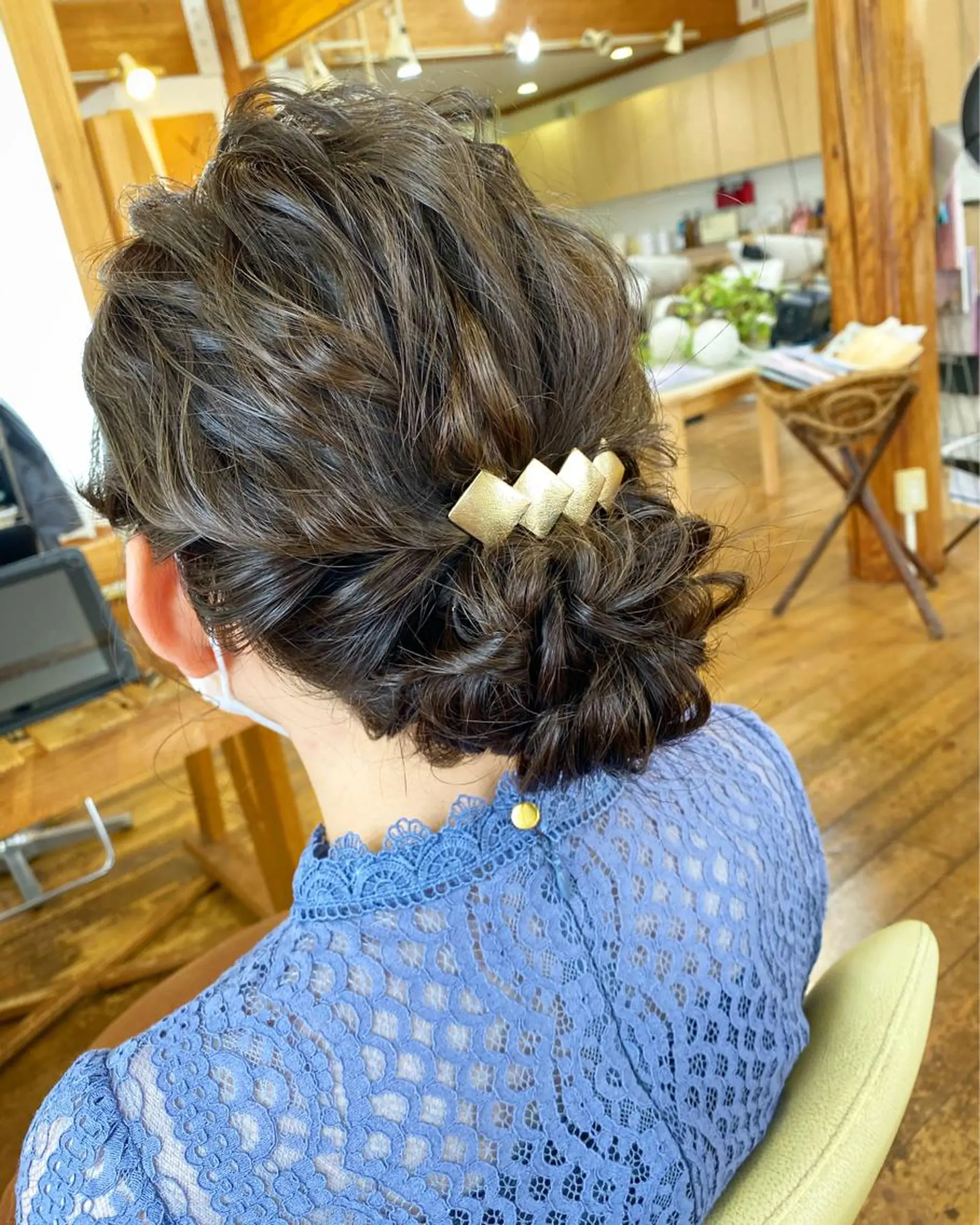 ロング ヘアアレンジ ヘアセット 荒木 ひろかのヘアスタイル