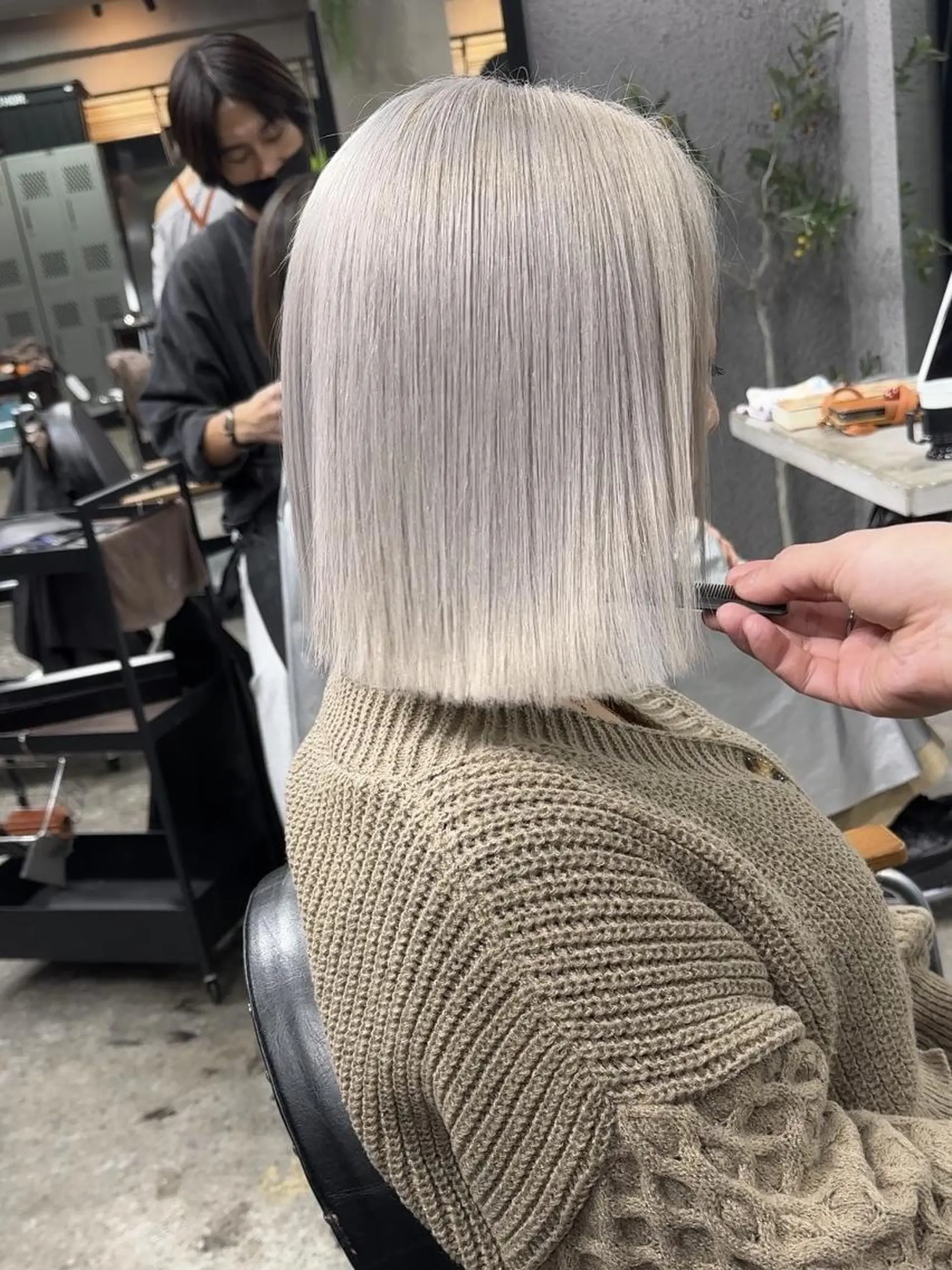 ショート カラー カット ヘアカラー トリートメント ハイトーン/ブリーチ MAYURI🌺横浜のヘアスタイル