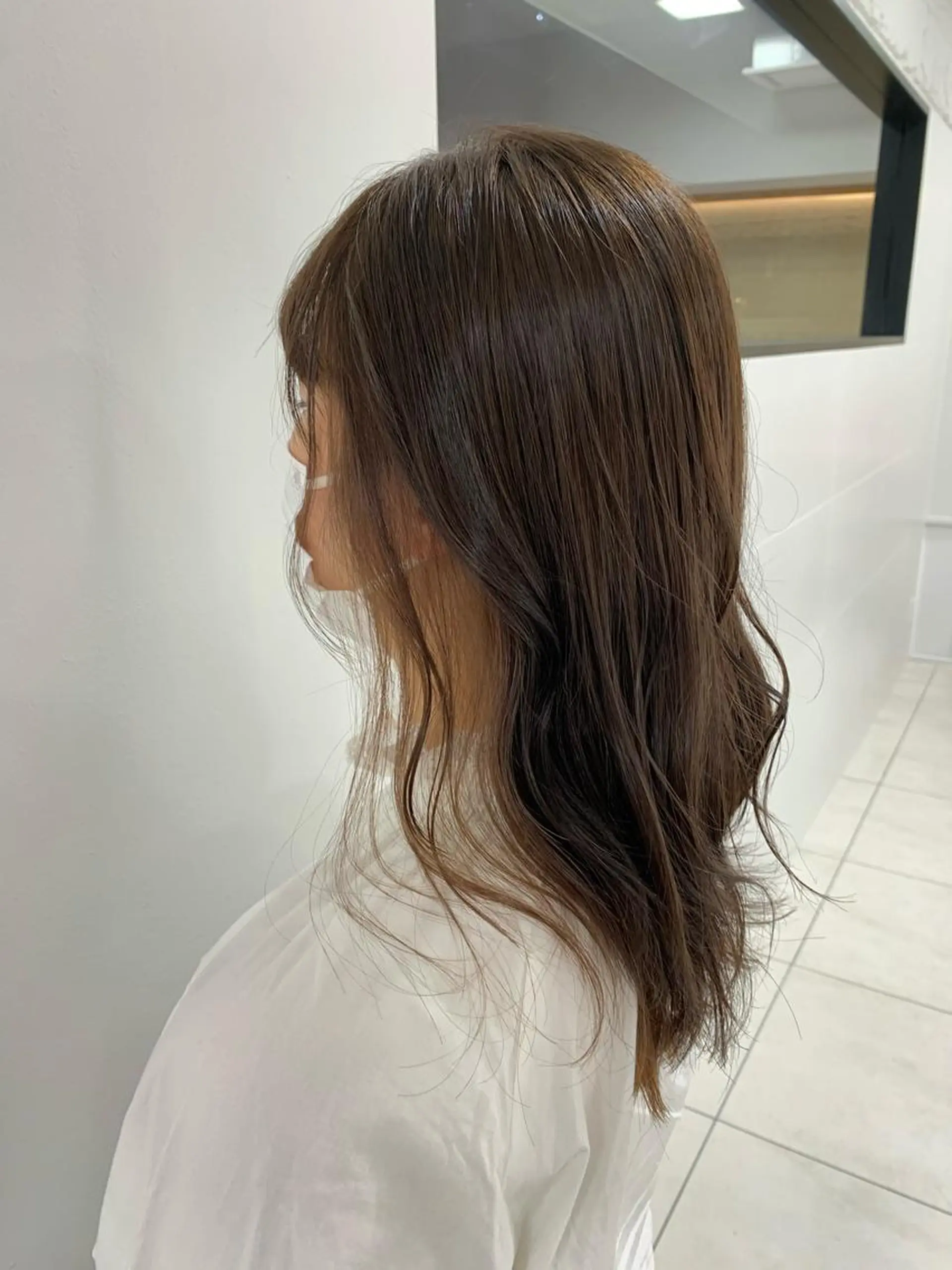 ロング ヘアカラー 山下恋佳/矢場町/ ブリーチ/ショートのヘアスタイル