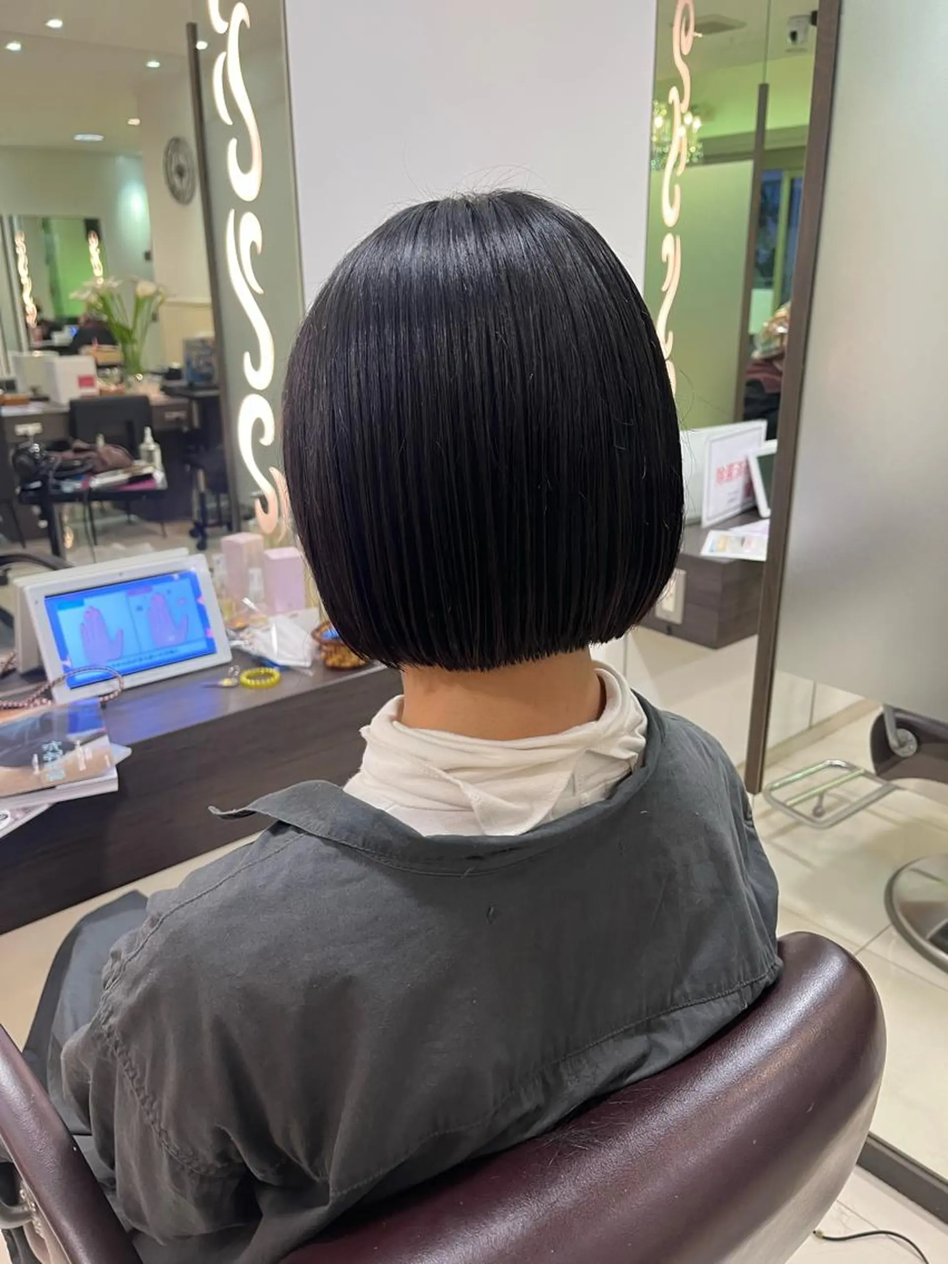 ショート ぷつっとボブ/ちゅる ピンク/mika☆のヘアスタイル