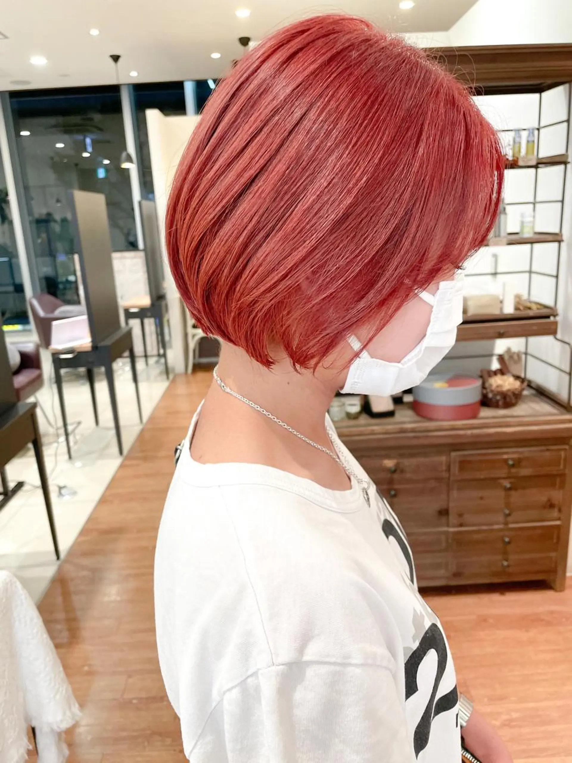 ショート カラー 髪質改善/ブリーチ 田代 龍我のヘアスタイル