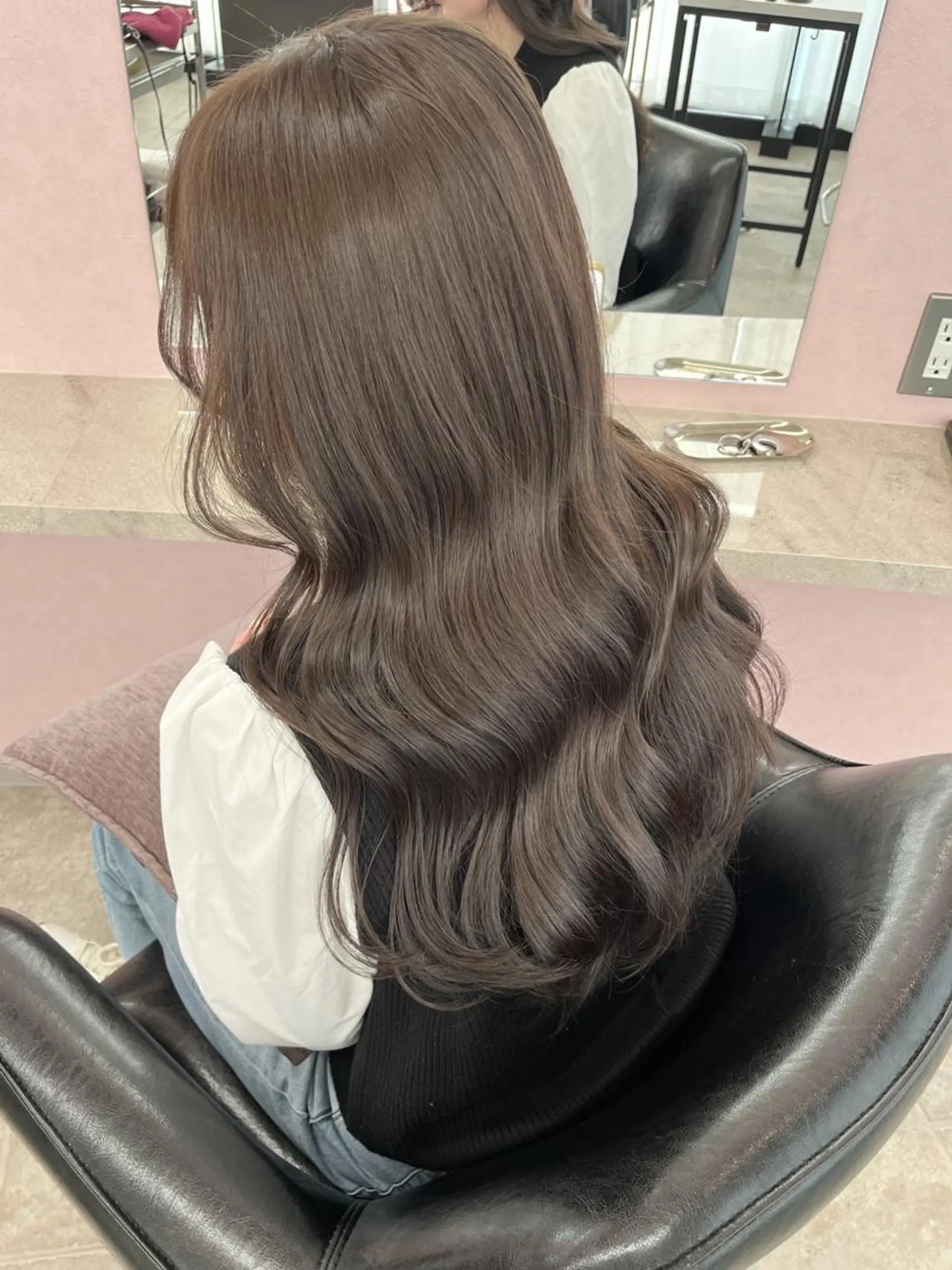 セミロング ヘアカラー トリートメント MATTY yoshika 🐻のヘアスタイル