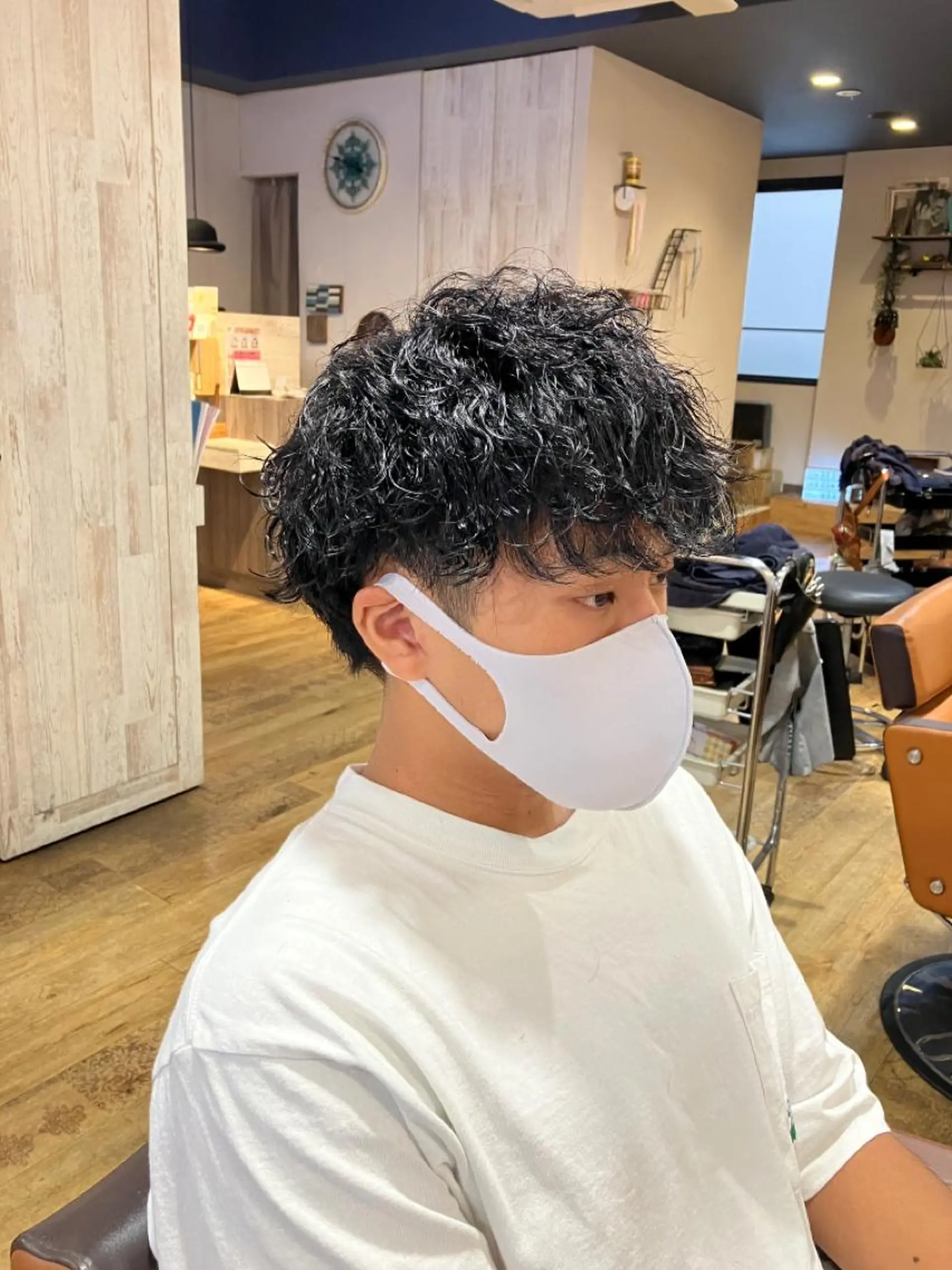 ショート パーマ 【髪質改善】関根 拓斗のヘアスタイル