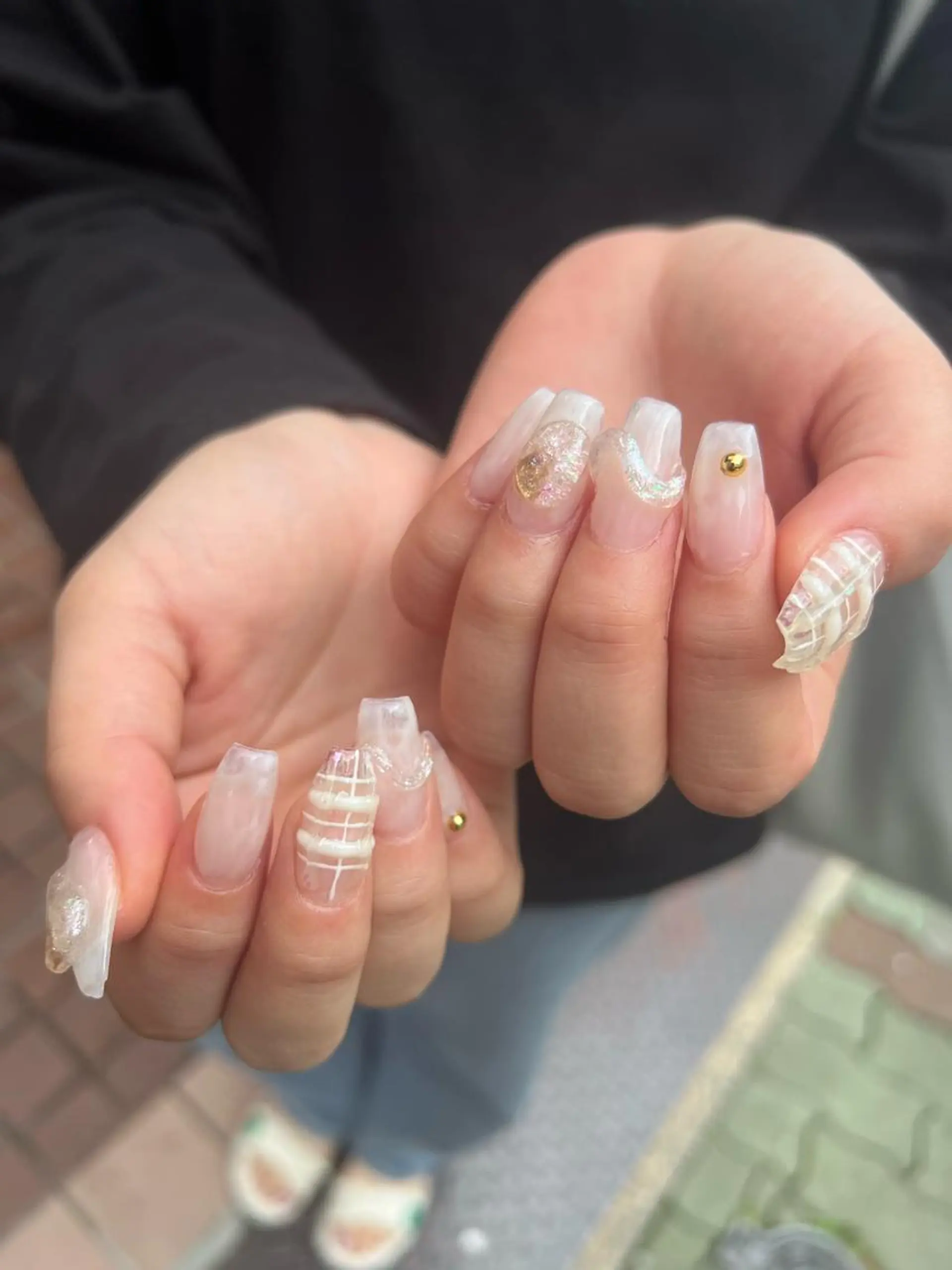 ネイル Nail Salon L'arc所属・💊大阪/心斎橋 moni🧠のネイルデザイン