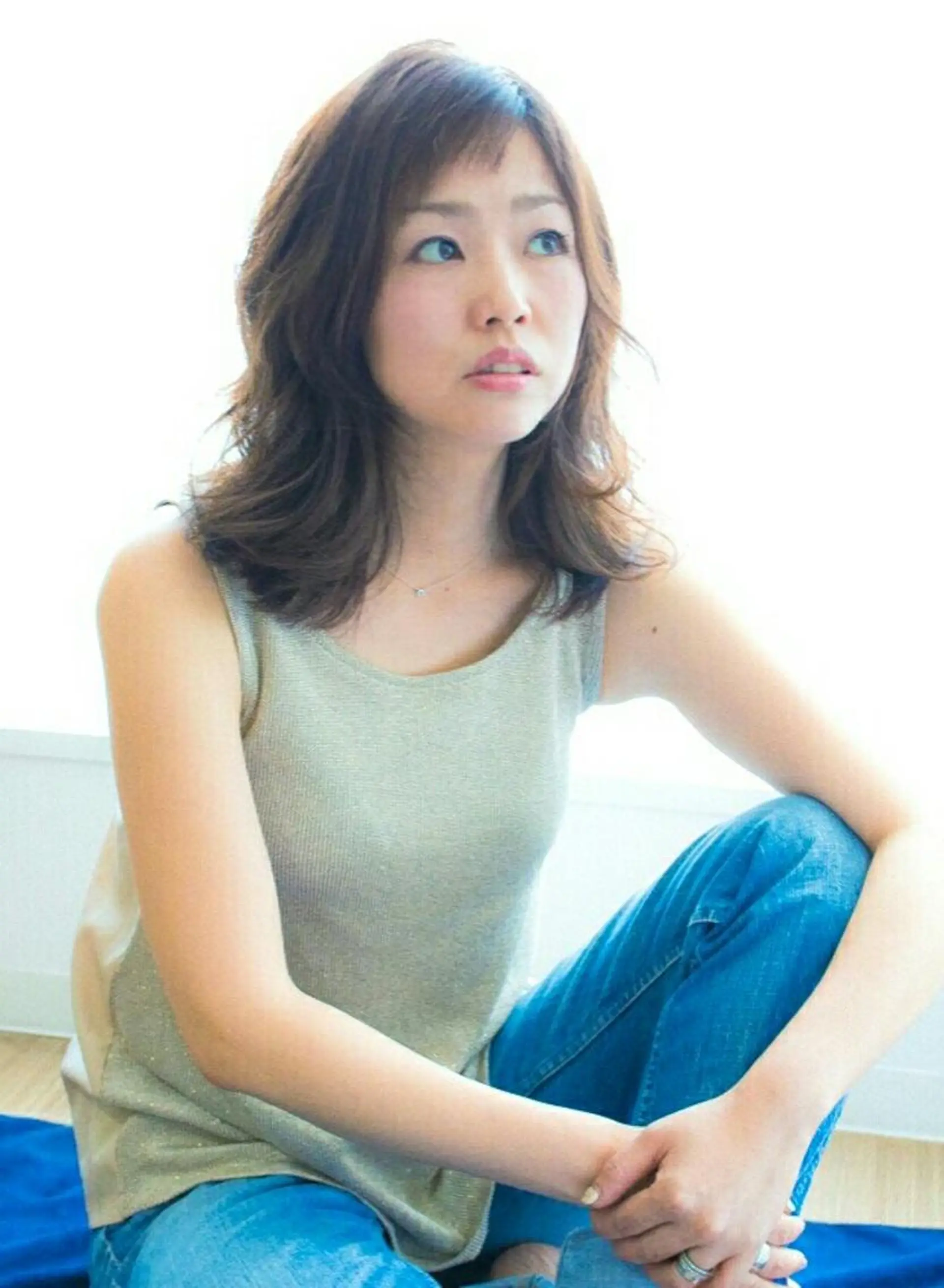 ミディアム Aｎ Hair 所属・しらはま ようこのヘアスタイル