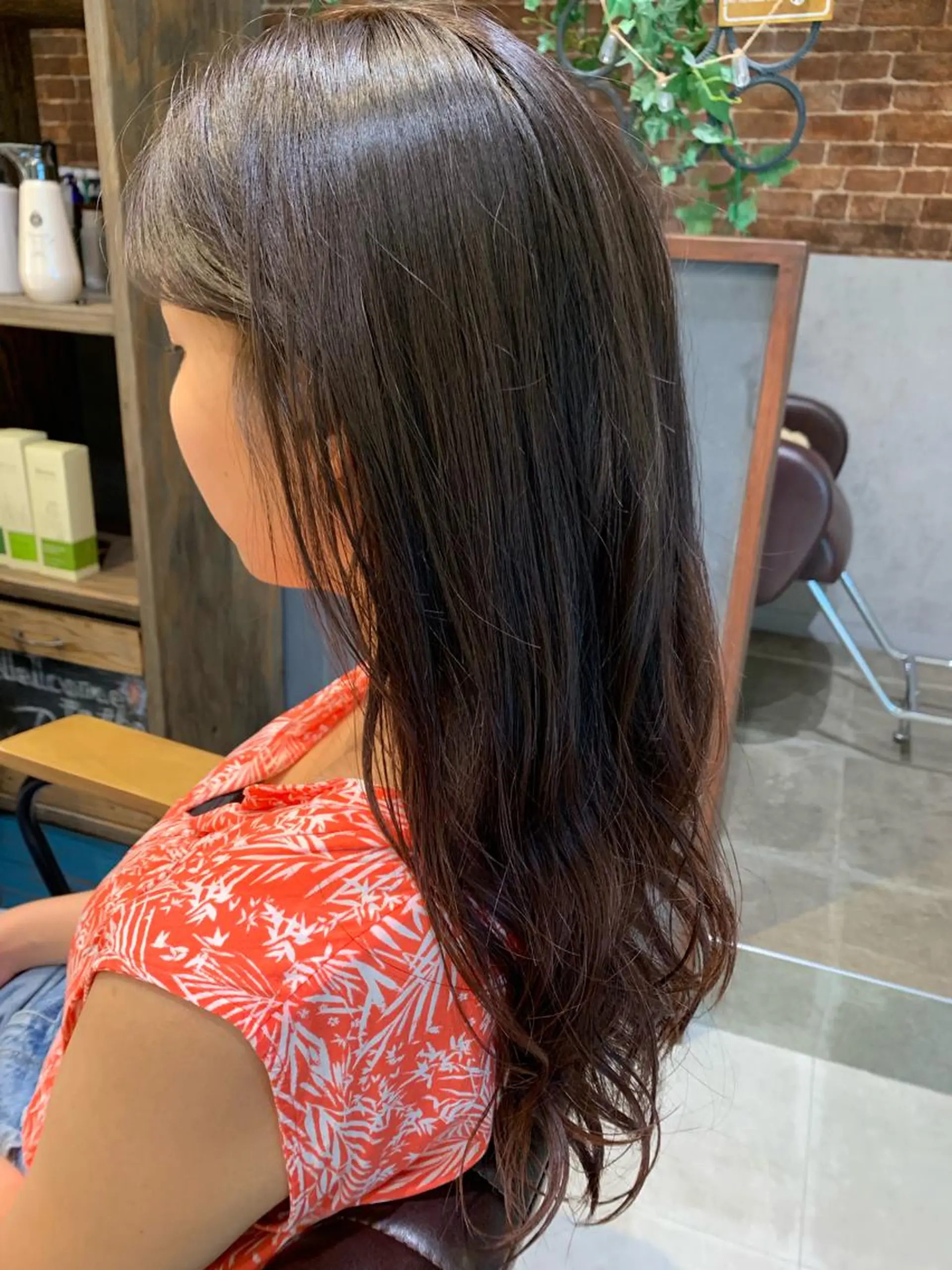 ロング カラー 髪質改善/縮毛矯正 ツヤ髪🩷さつきのヘアスタイル