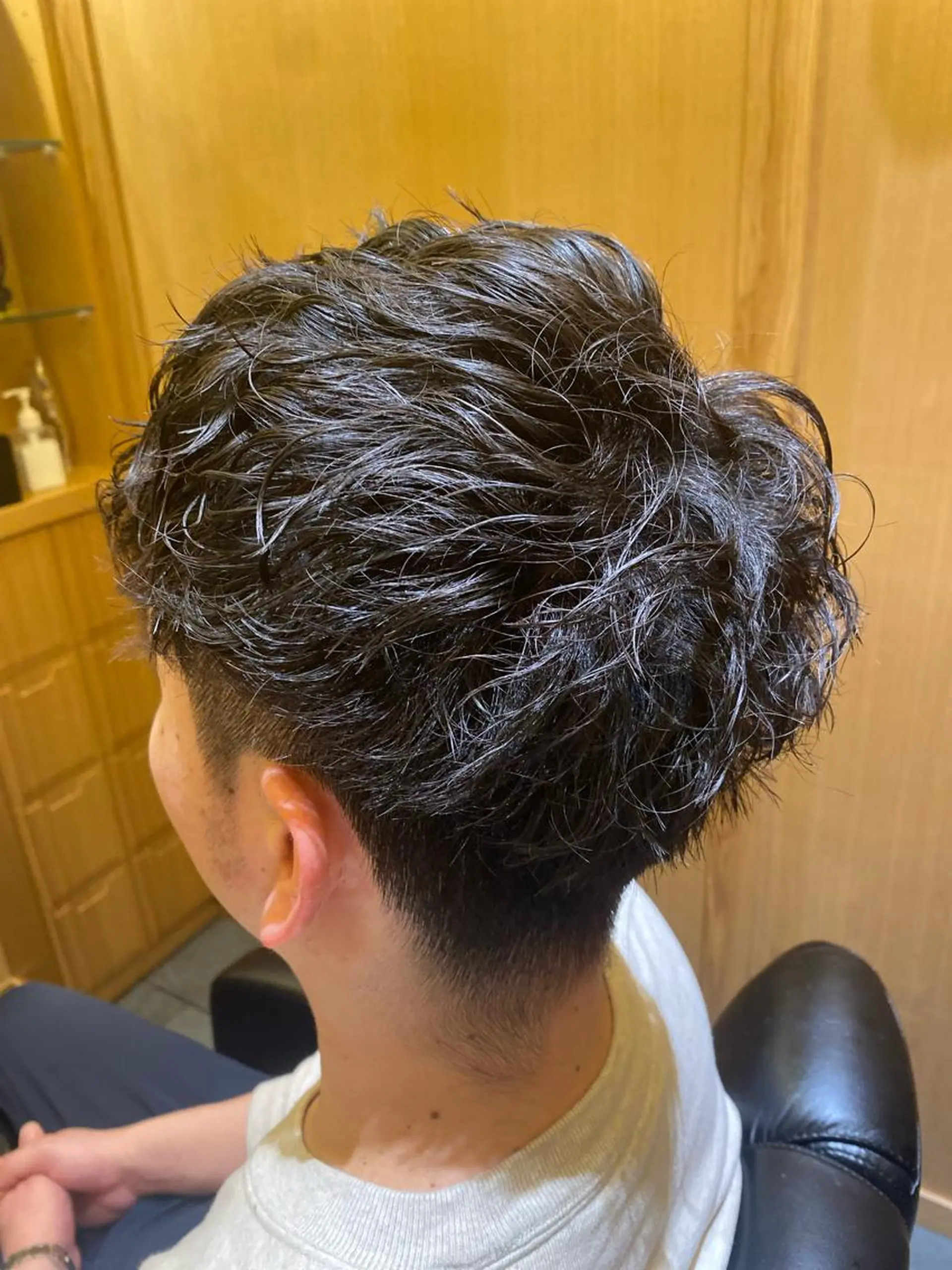 パーマ メンズ 麻布山本所属・麻布 山本のヘアスタイル