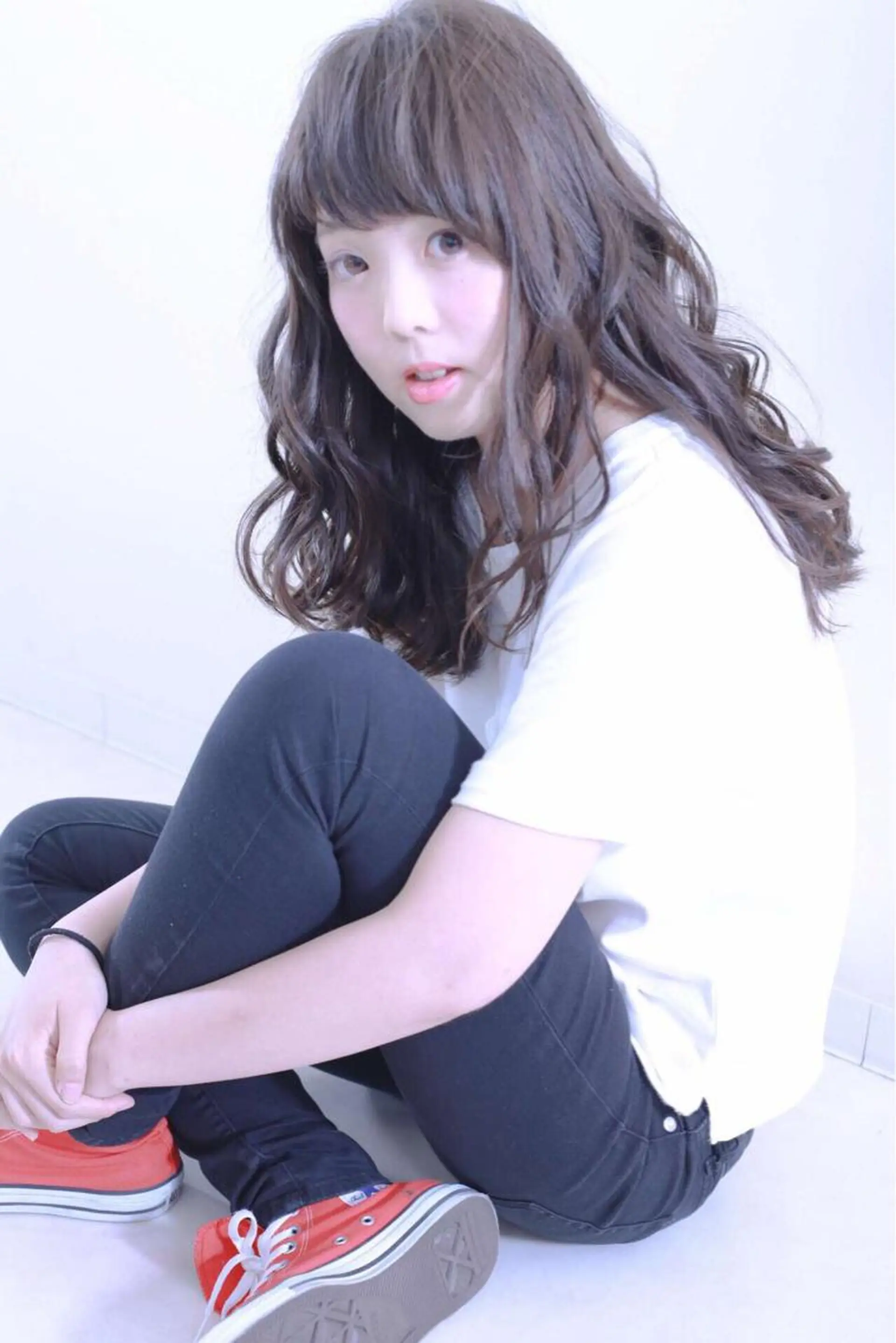 ロング 伊藤 裕貴のヘアスタイル