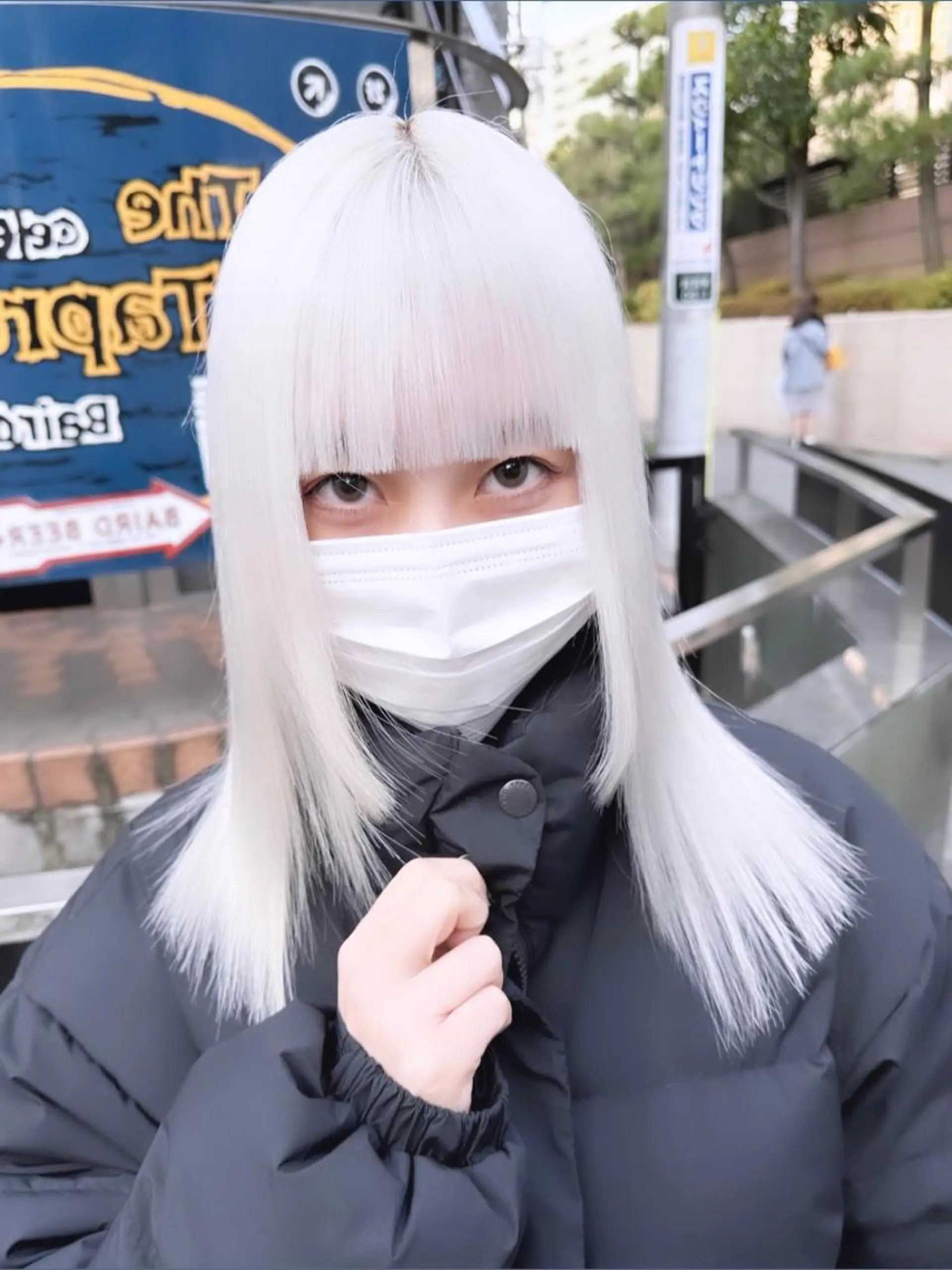 ロング カラー パーマ ヘアアレンジ メンズ キッズ ネイル マツエク・マツパ アイブロウ メンズバレイヤージュ メンズブリーチ メンズハイライト メンズハイトーン メンズインナーカラー 🐺ウルフ×ハイトー ン🖤Yukinoのヘアスタイル