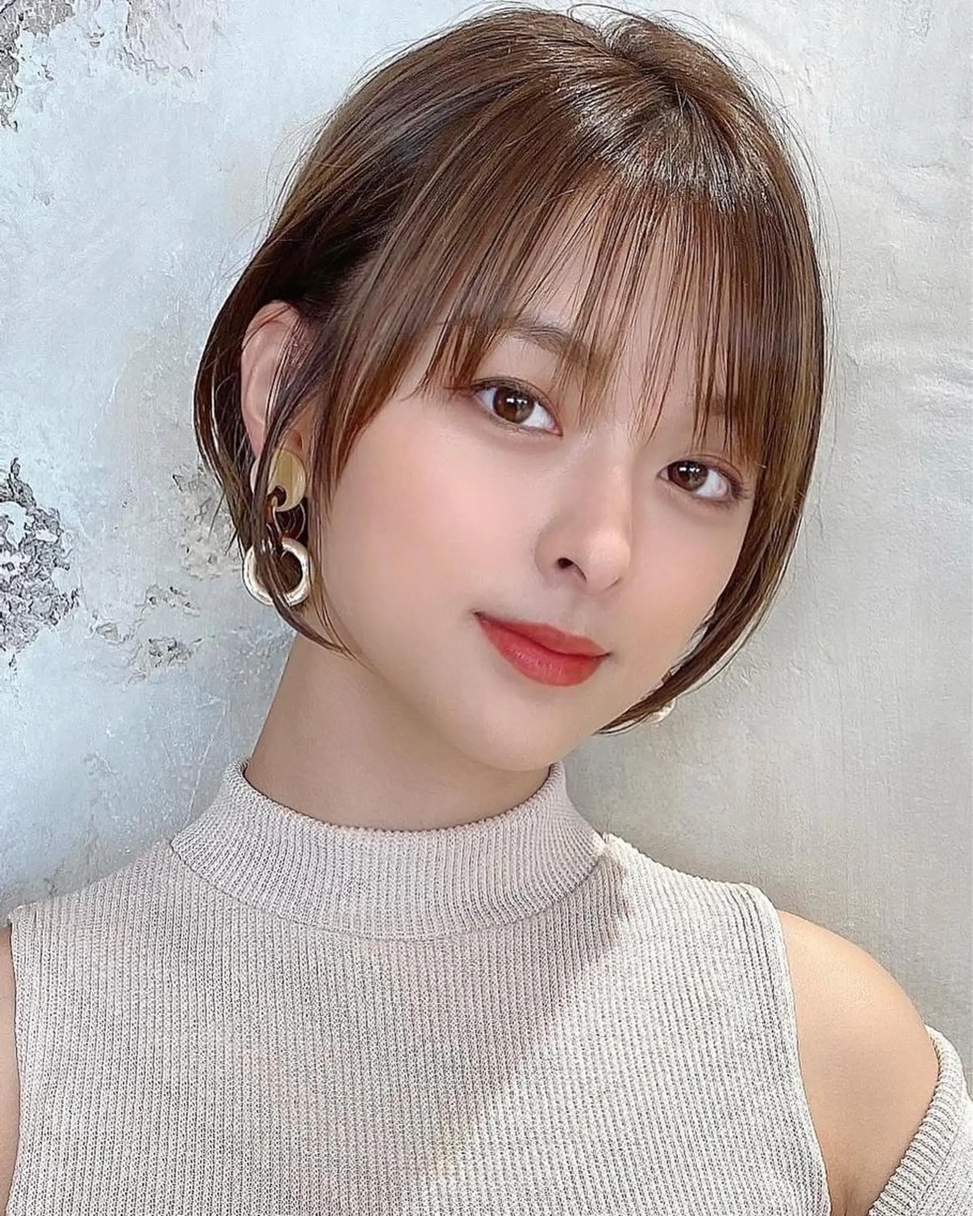 ショート ショートボブ ボブ ショートヘア On所属・新宿　ショート・ボブ カットモデル募集のヘアスタイル