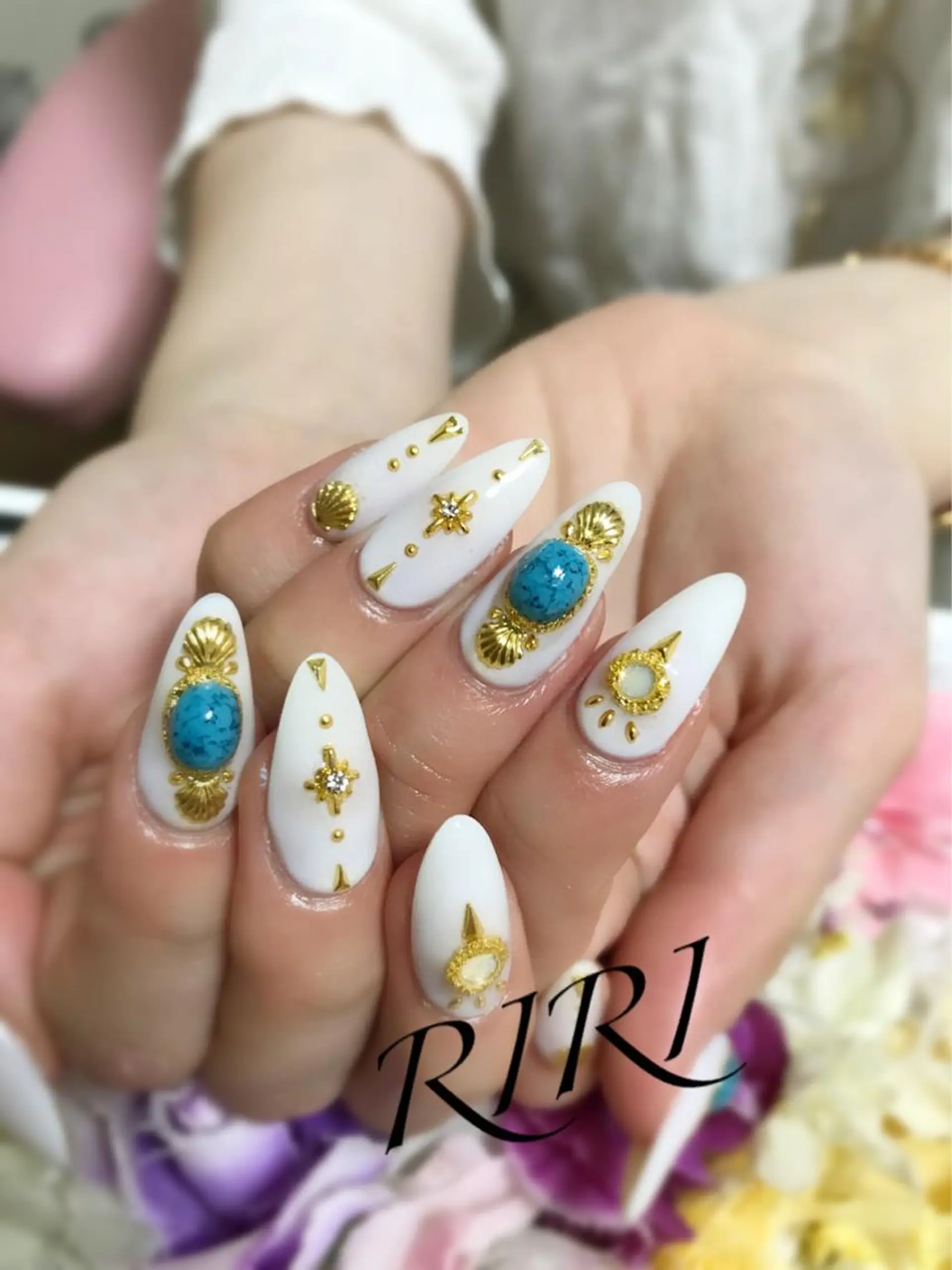 ネイル riri オーナーのネイルデザイン
