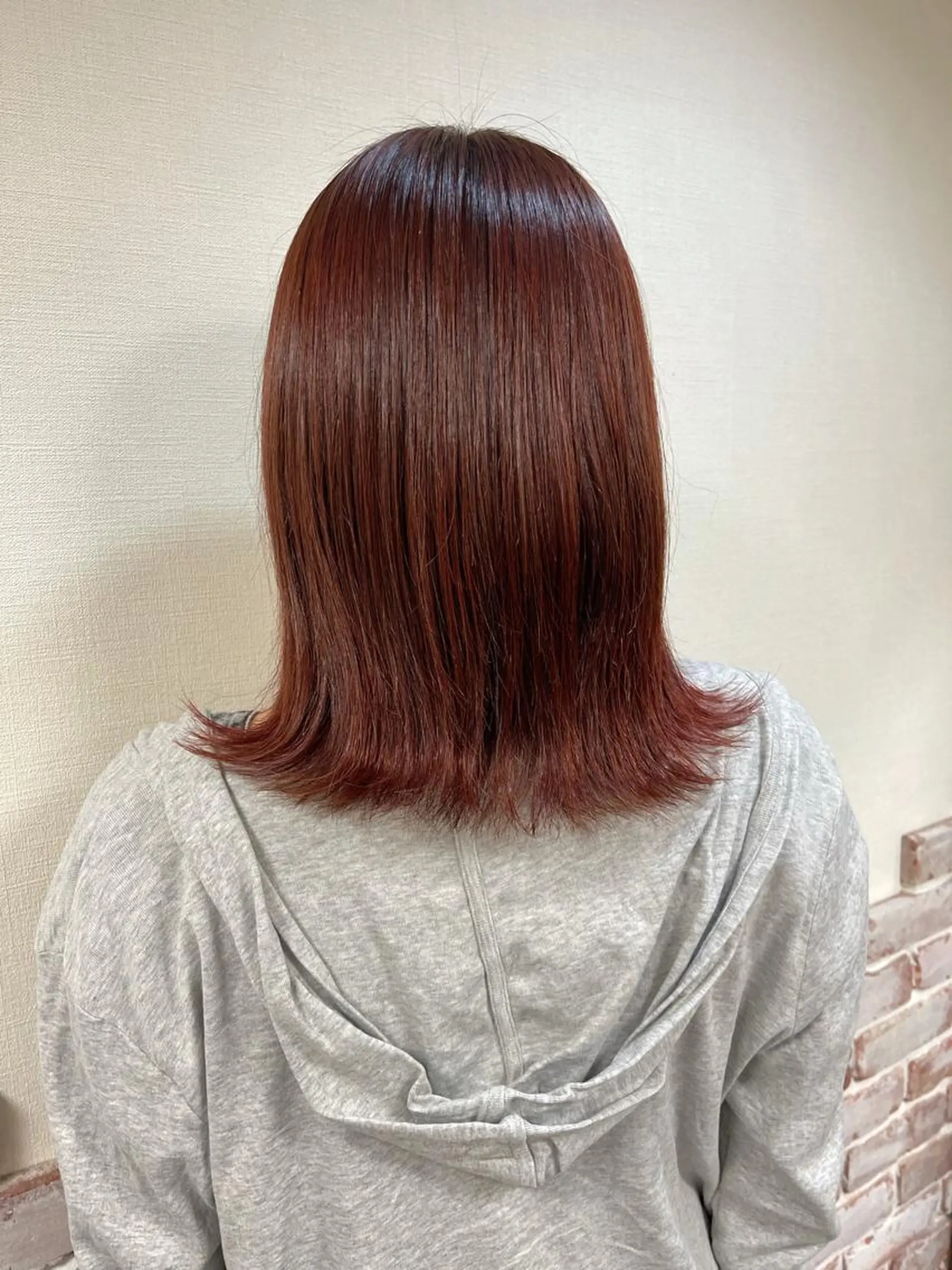 ミディアム アッシュ 髪質改善 ヘアカラー 【髪質改善特化】 新宿/縮毛矯正/セラのヘアスタイル