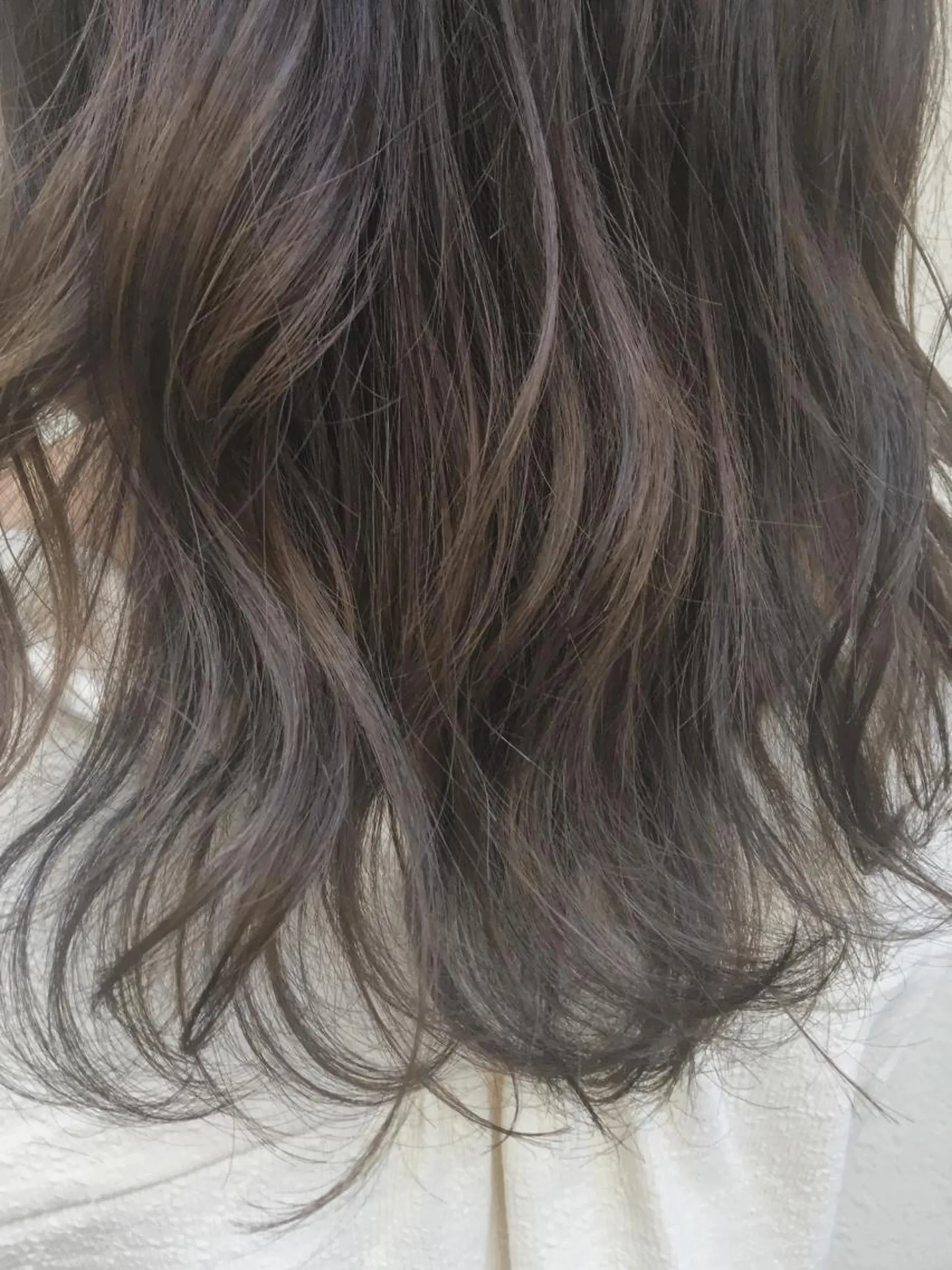 セミロング カラー パーマ ヘアアレンジ 脱白髪染め特化GBG 自由が丘所属・【白髪ぼかし 専門GBG】自由が丘のヘアスタイル