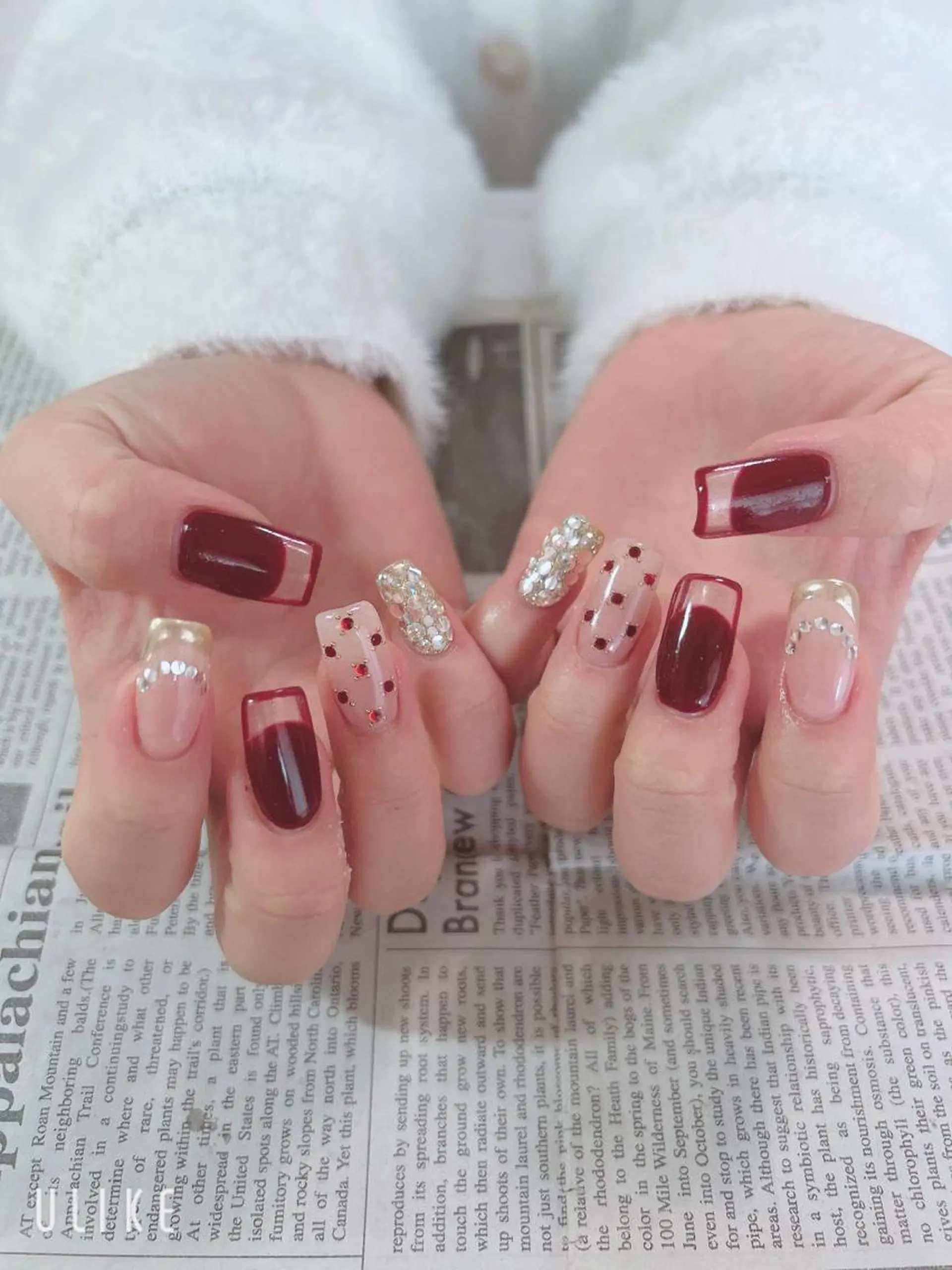 ネイル ハンドネイル ハンドケア 森山 舞のネイルデザイン