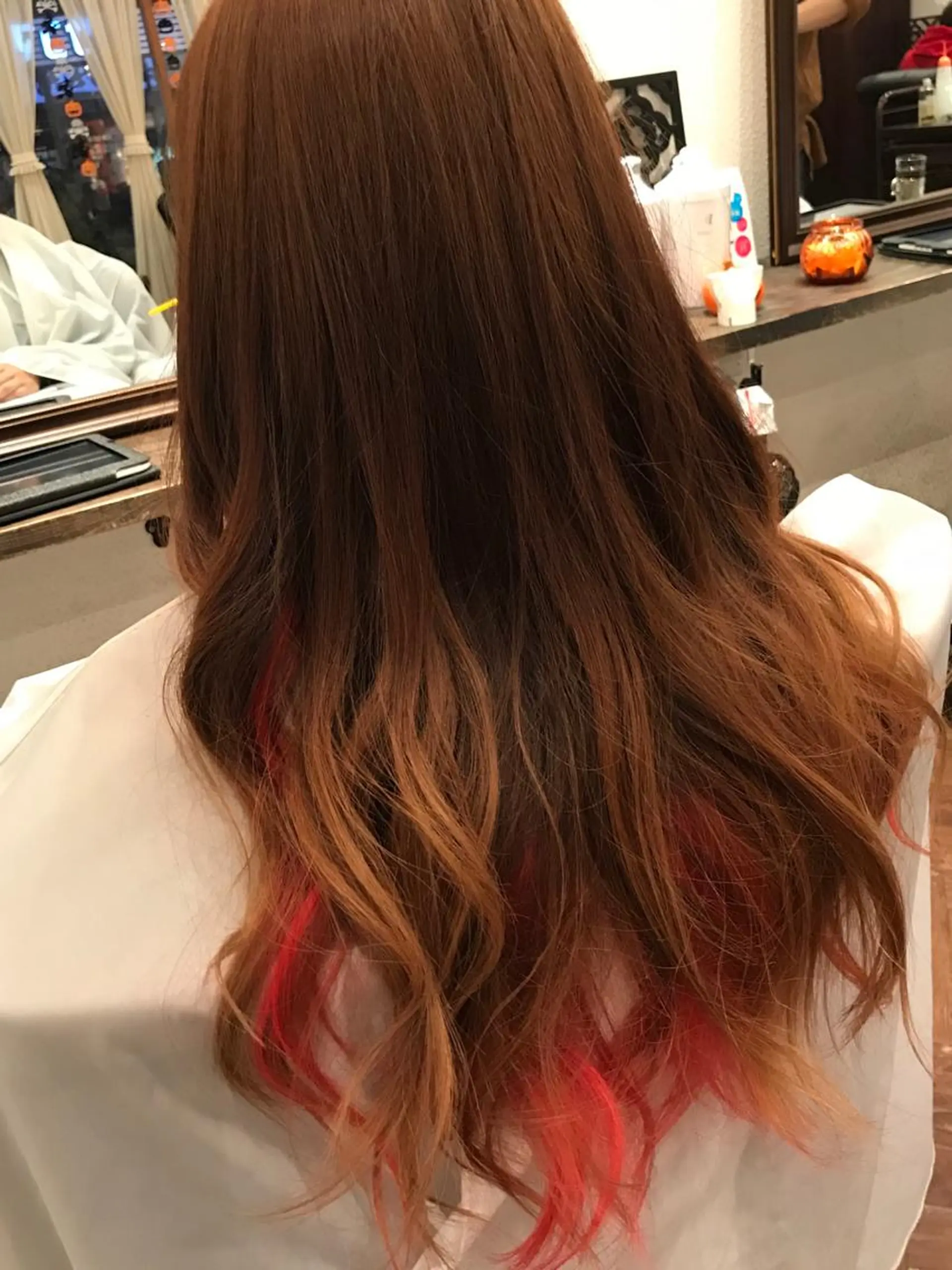 ロング カラー 小森谷 亮太のヘアスタイル