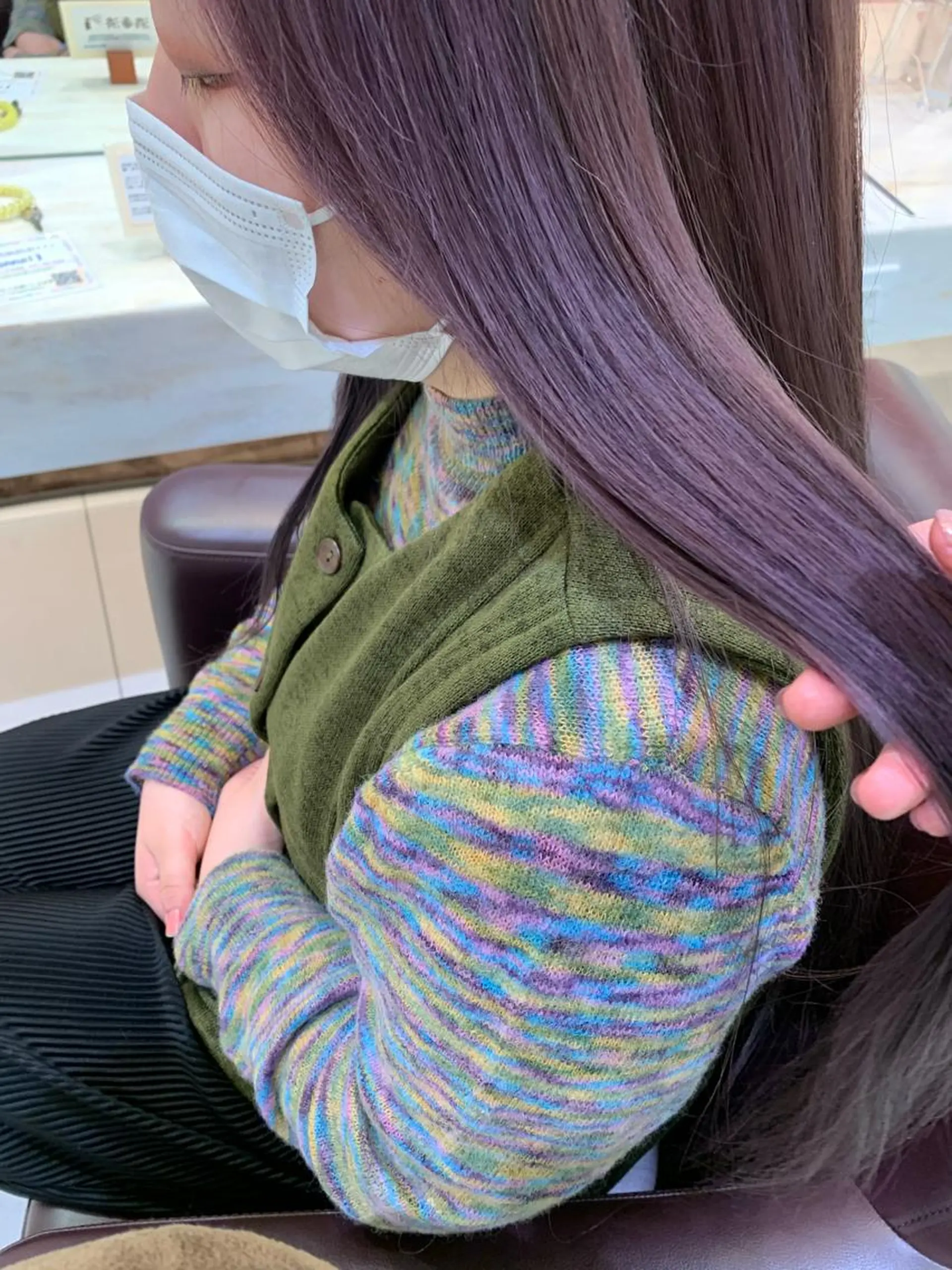 ロング カラー 🌼sunc HINAMI🌼のヘアスタイル